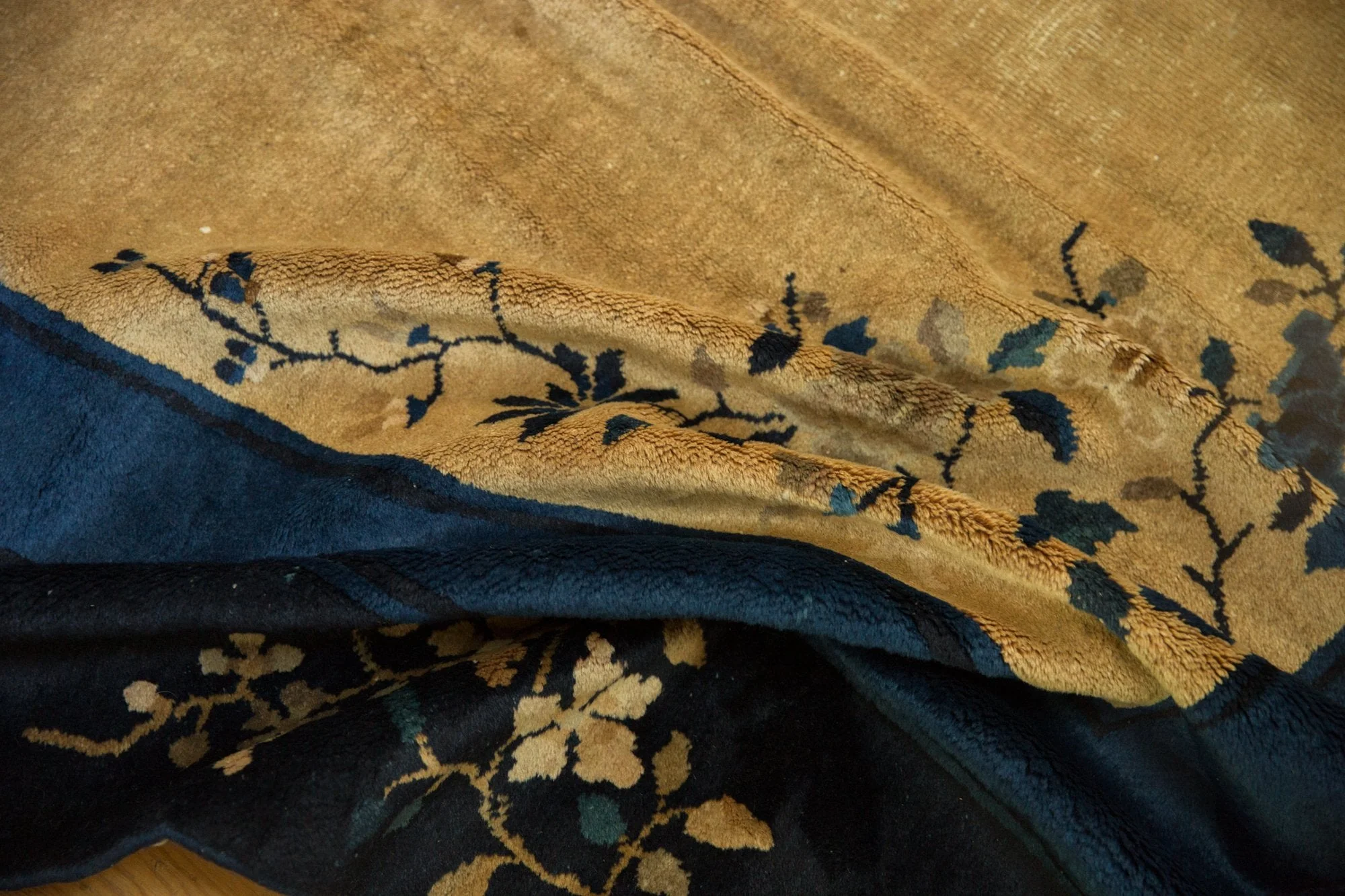 10x17.5 Vintage Peking Carpet - Image 12