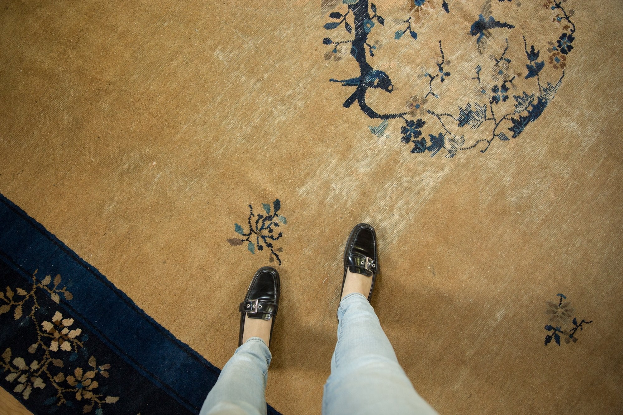 10x17.5 Vintage Peking Carpet - Image 2