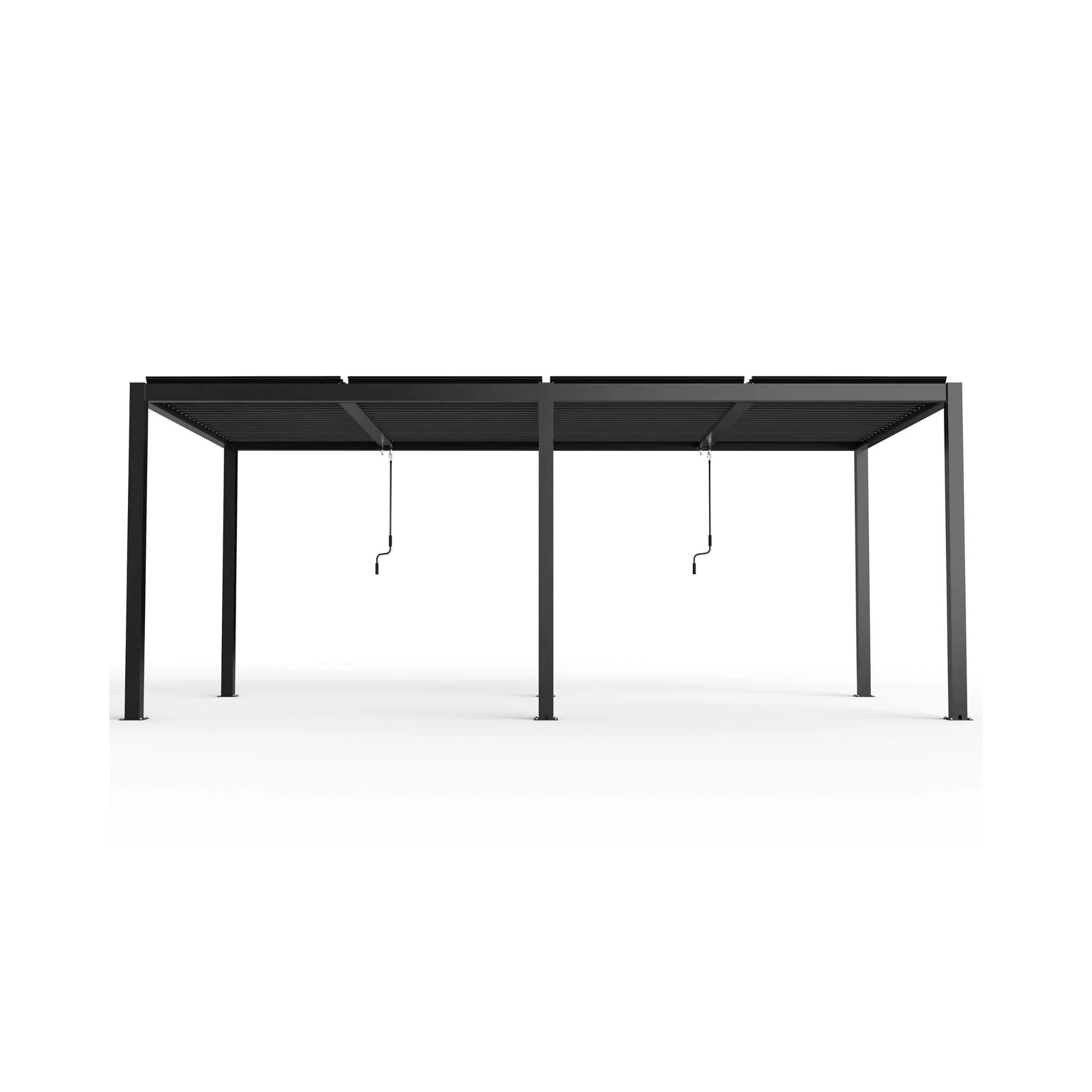 [10X19FT] Alora Premium Powder-Coated Aluminum Pergola With Adjustable Louvers (SAK78345) - Image 6