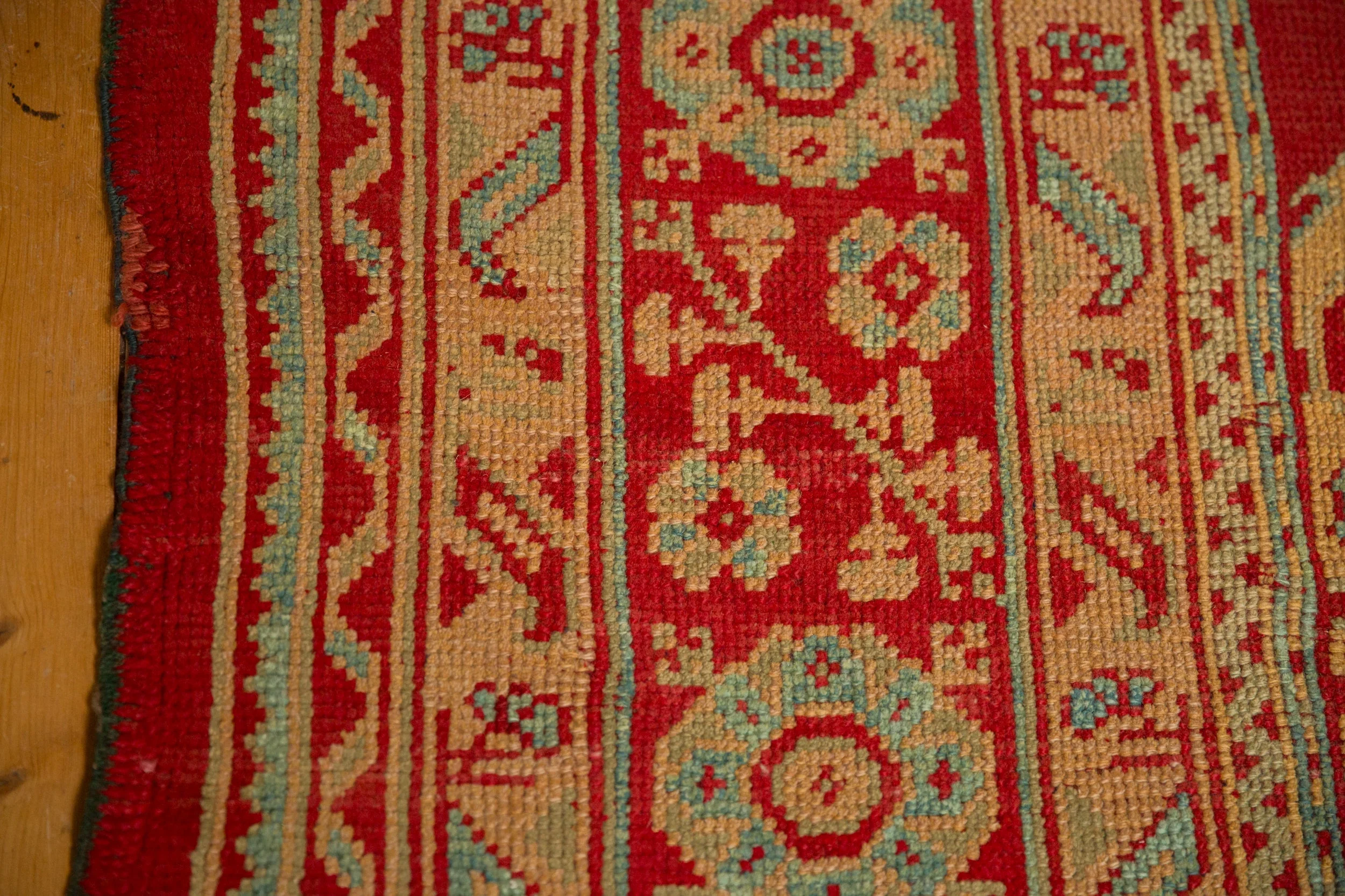 11.5x14.5 Vintage Oushak Carpet - Image 12