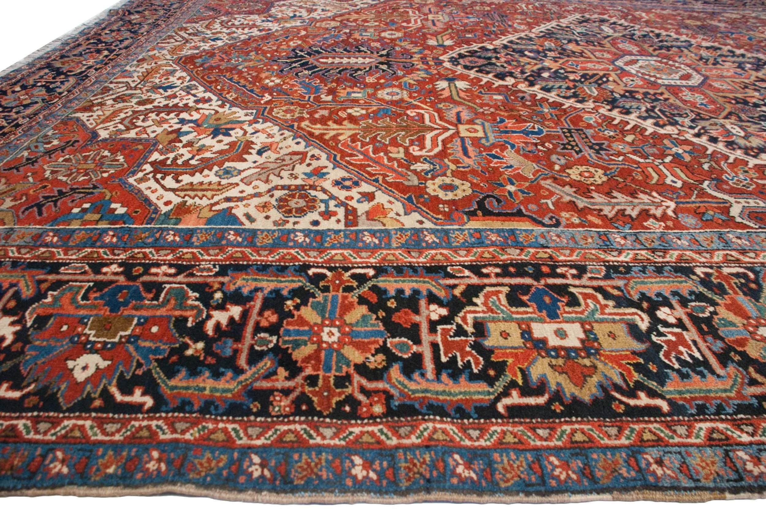 11.5x15.5 Vintage Bakshaish Carpet - Image 6