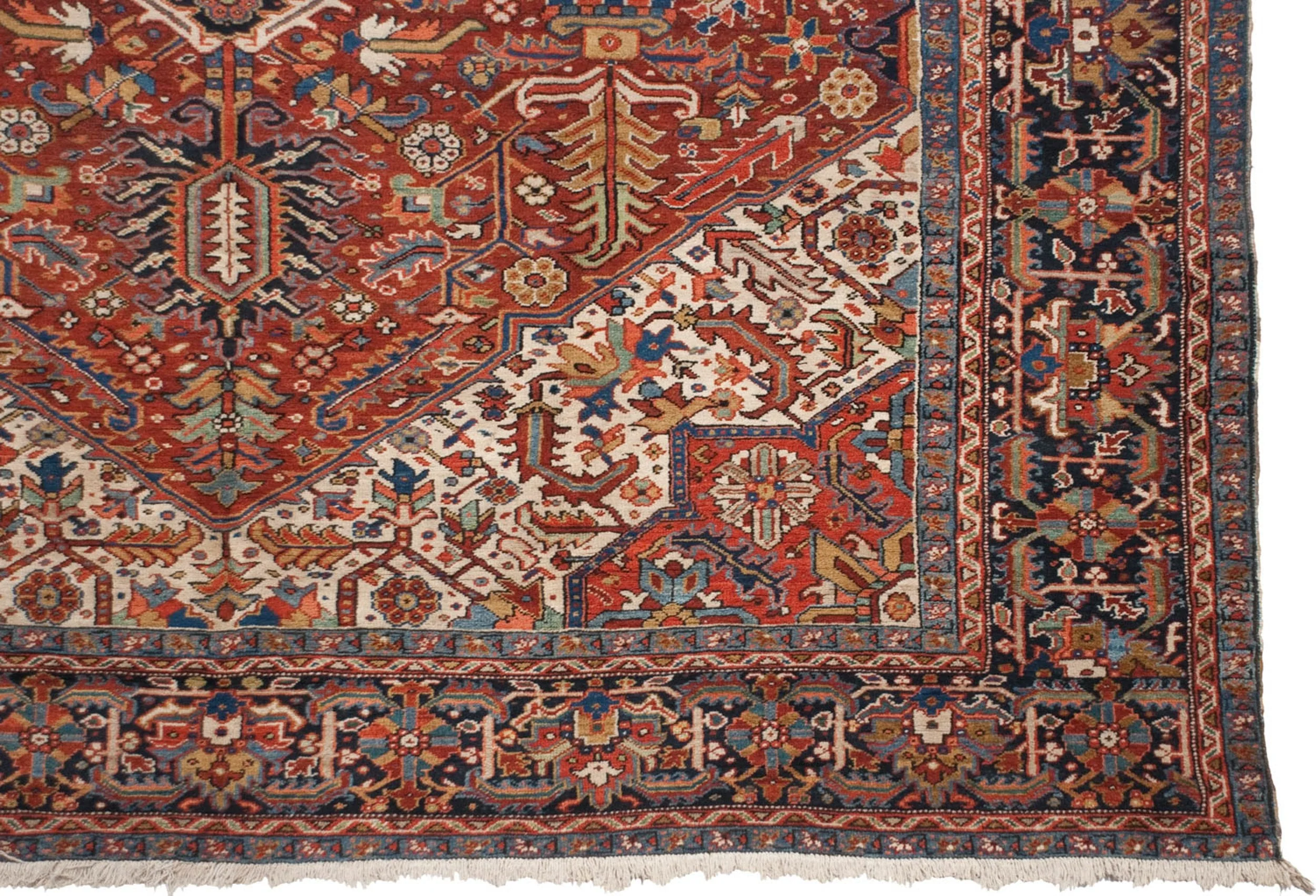 11.5x15.5 Vintage Bakshaish Carpet - Image 7