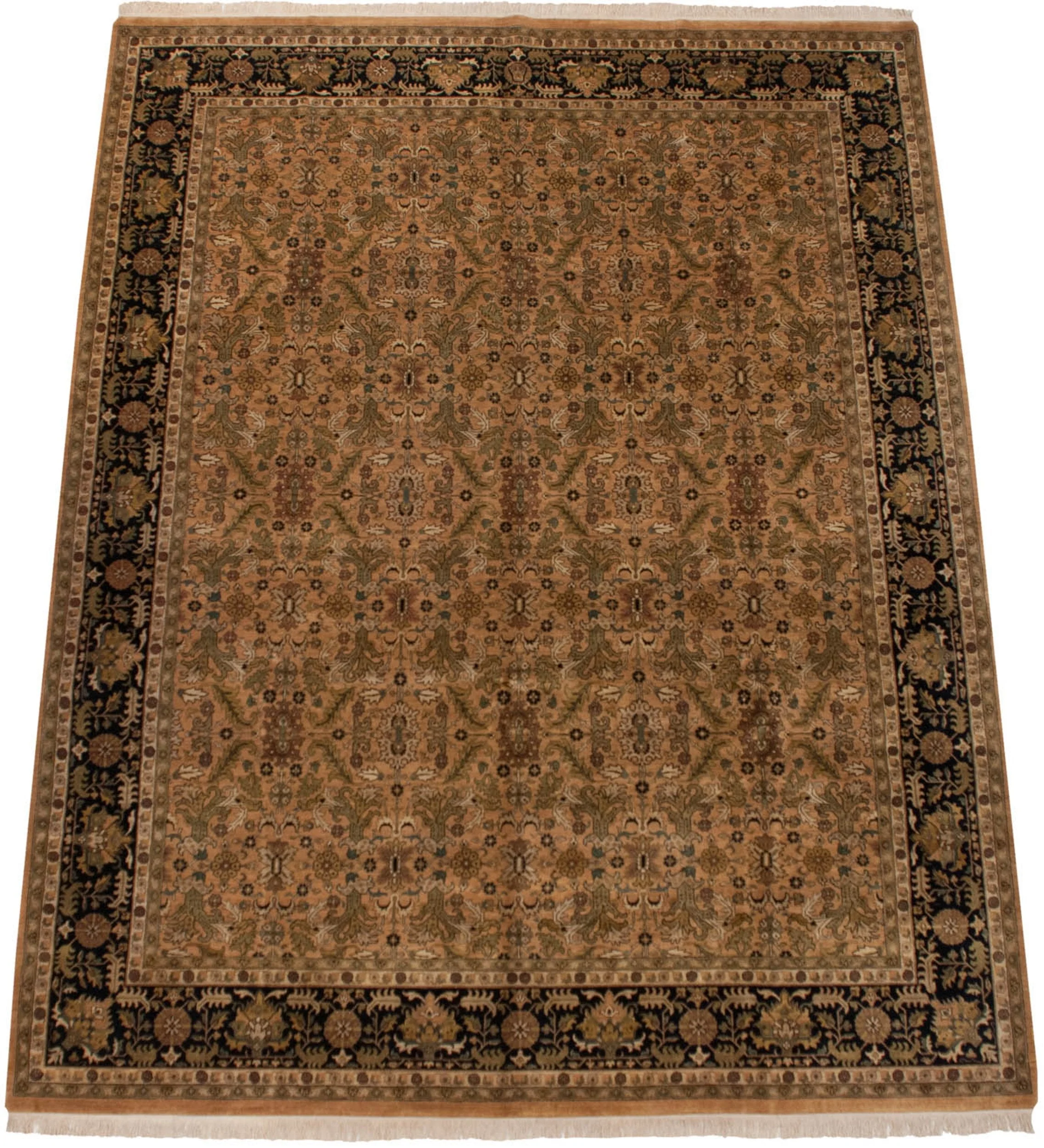 11.5x15 New Indian Heriz Design Carpet - Image 2