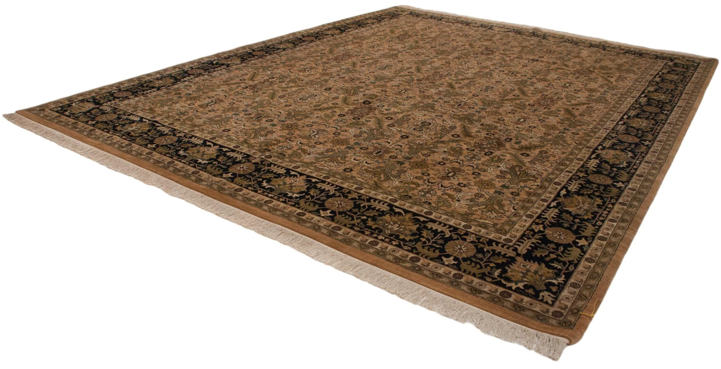 11.5x15 New Indian Heriz Design Carpet - Image 8