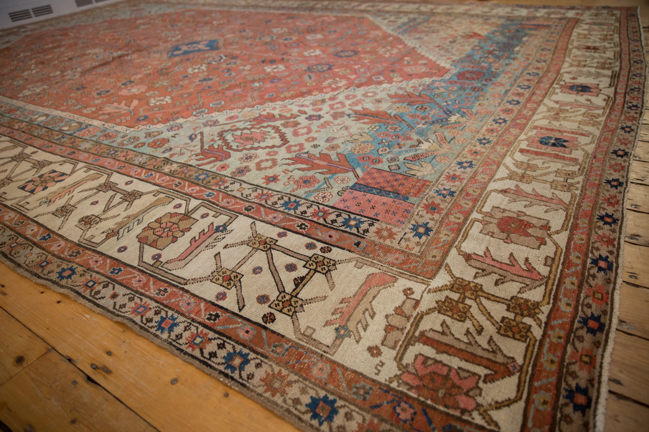 11.5x16.5 Antique Bakshaish Carpet - Image 3