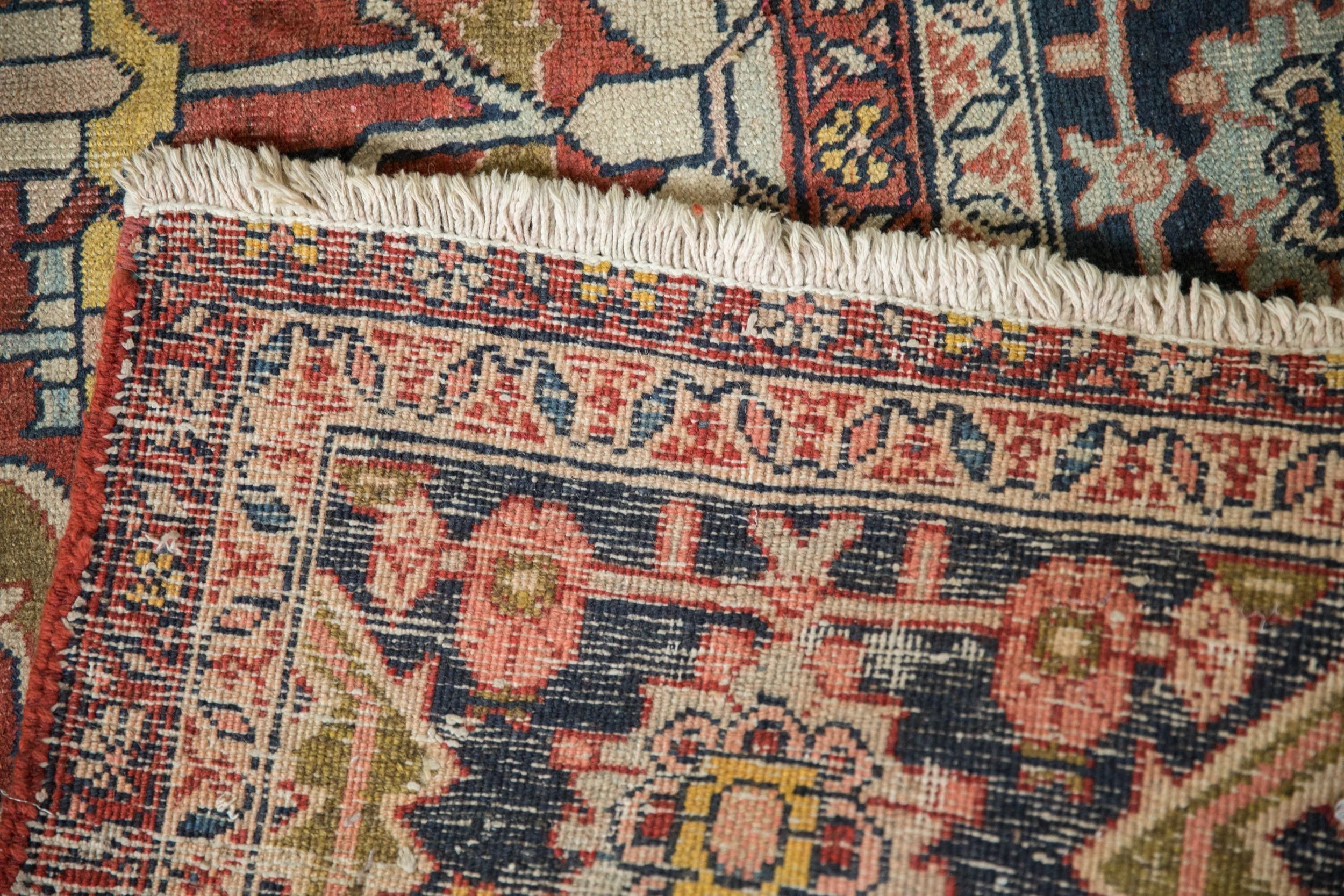 11.5x16.5 Antique Heriz Carpet - Image 14