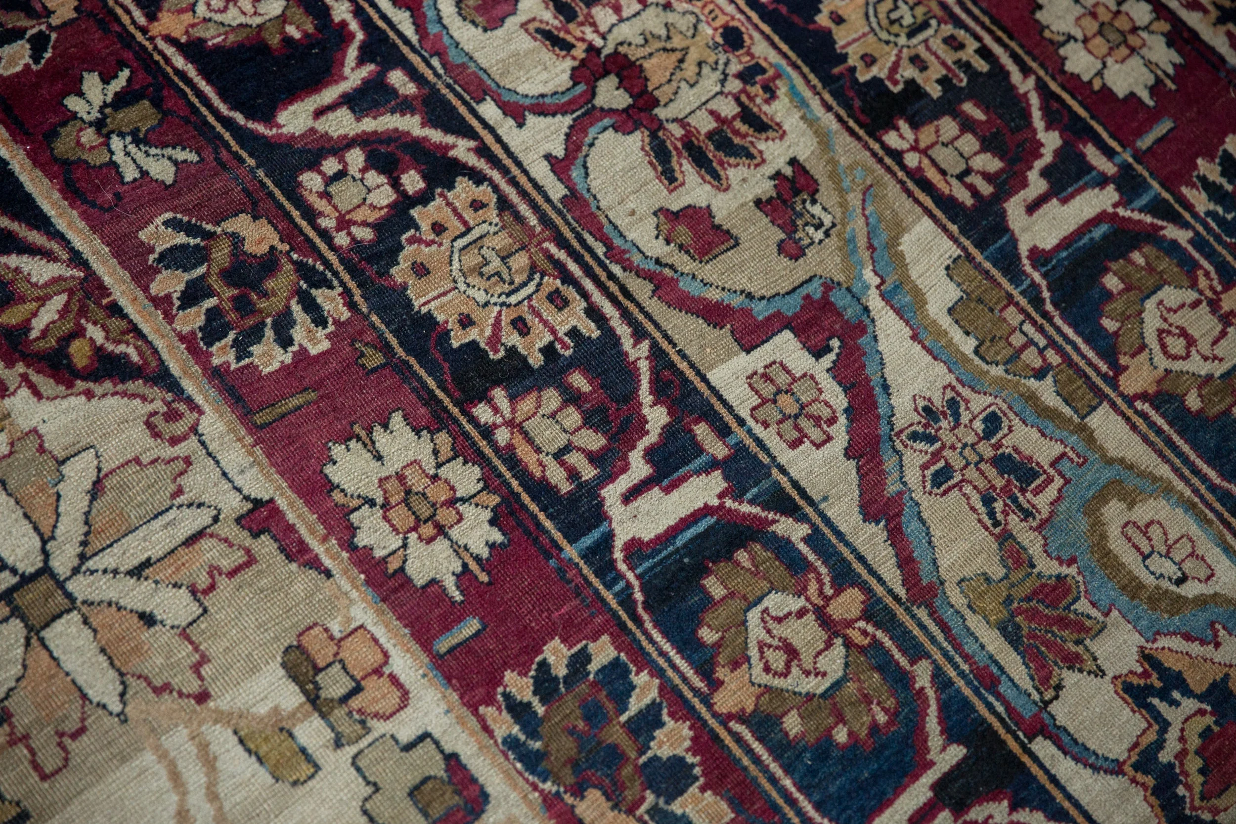 11.5x16 Antique Fine Kerman Carpet - Image 16