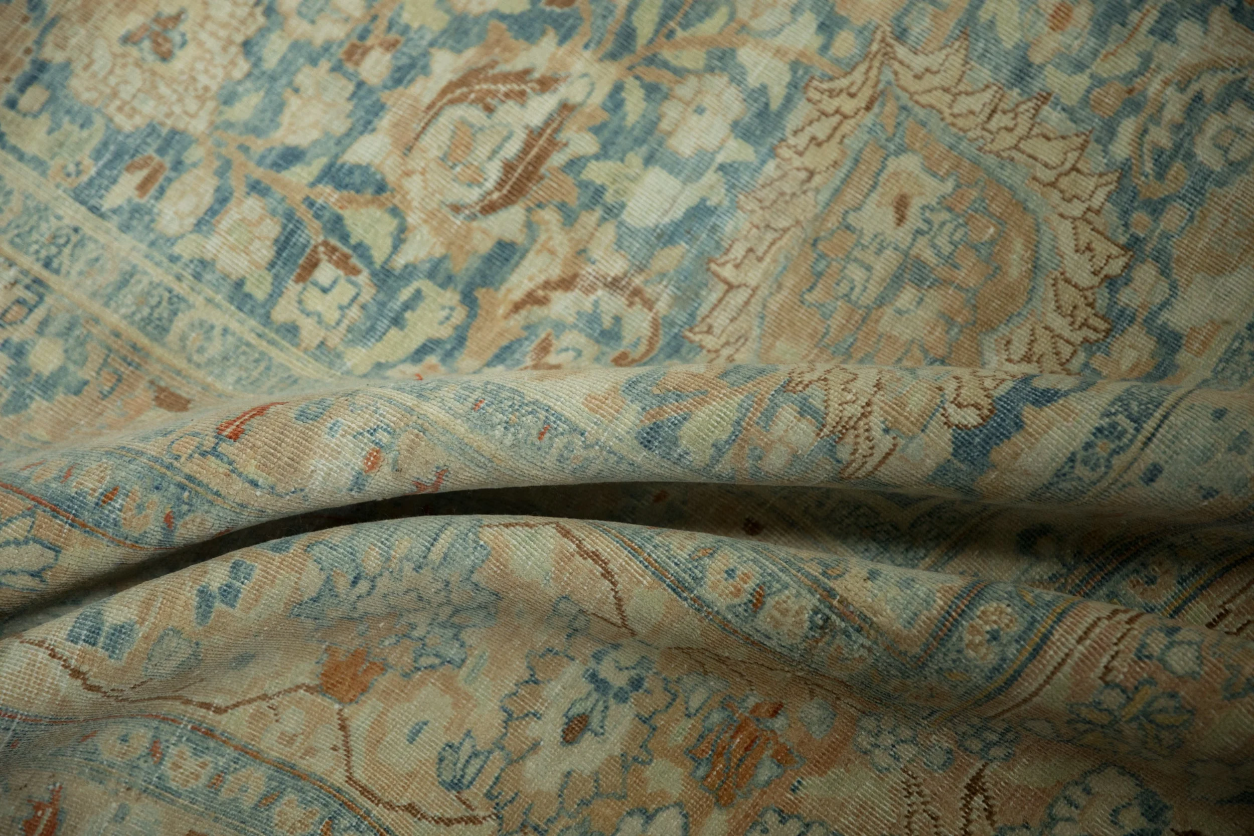 11.5x17.5 Vintage Distressed Khoy Carpet - Image 11