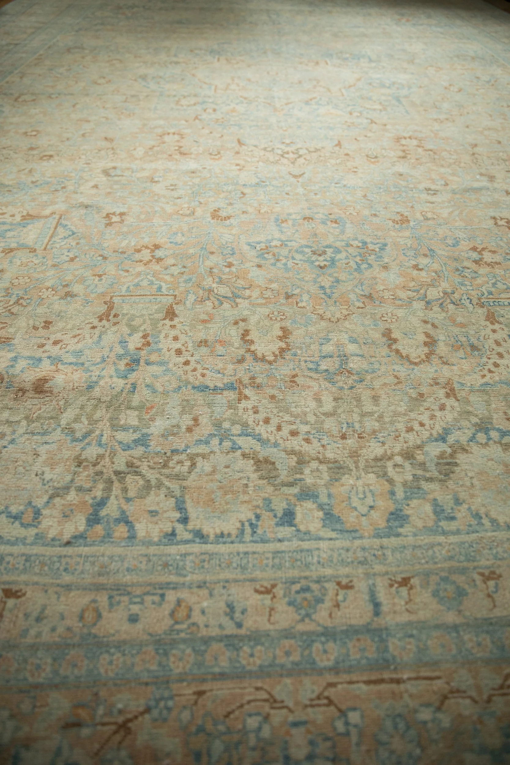 11.5x17.5 Vintage Distressed Khoy Carpet - Image 9
