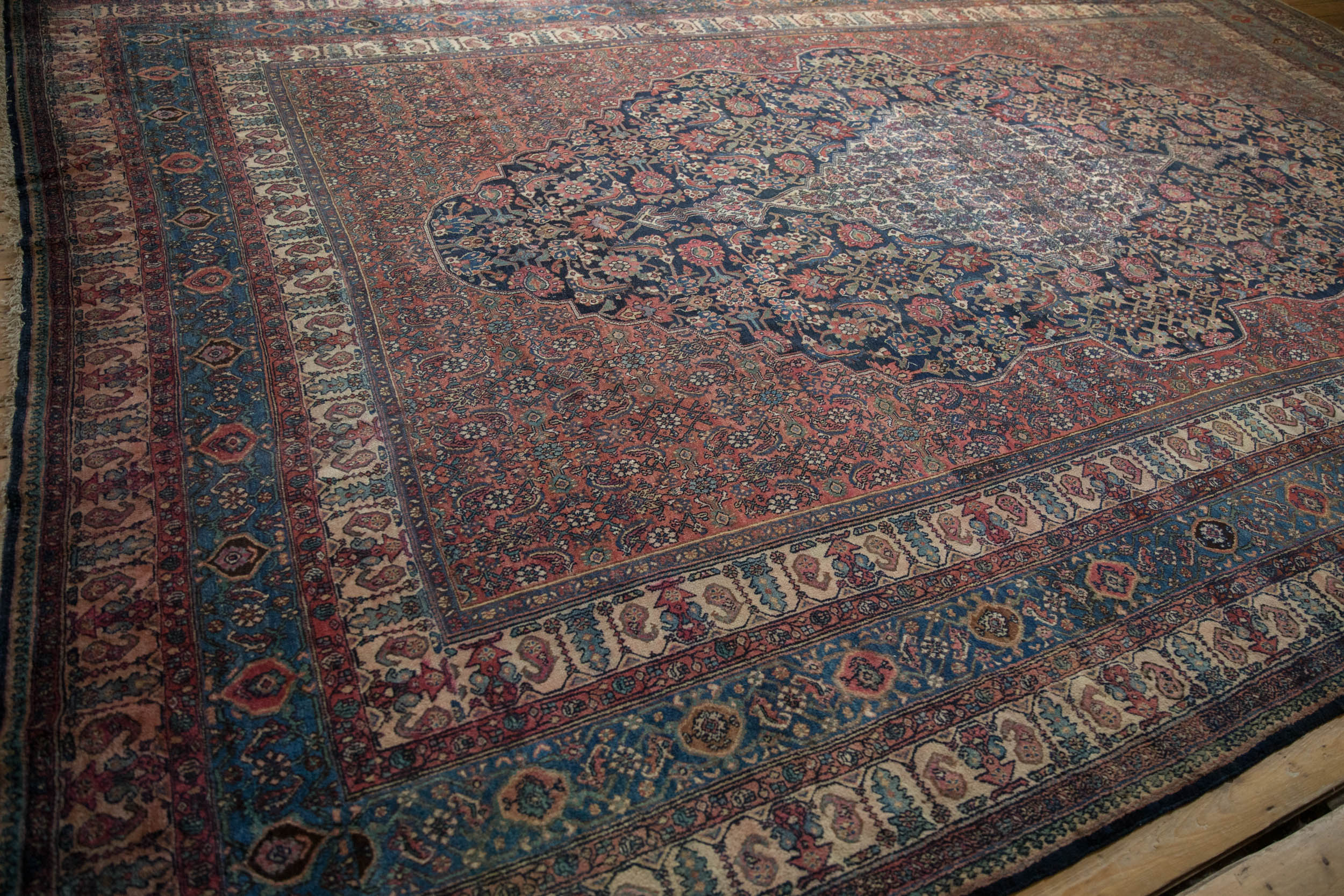 RESERVED 11.5x17 Vintage Bibikabad Carpet - Image 14