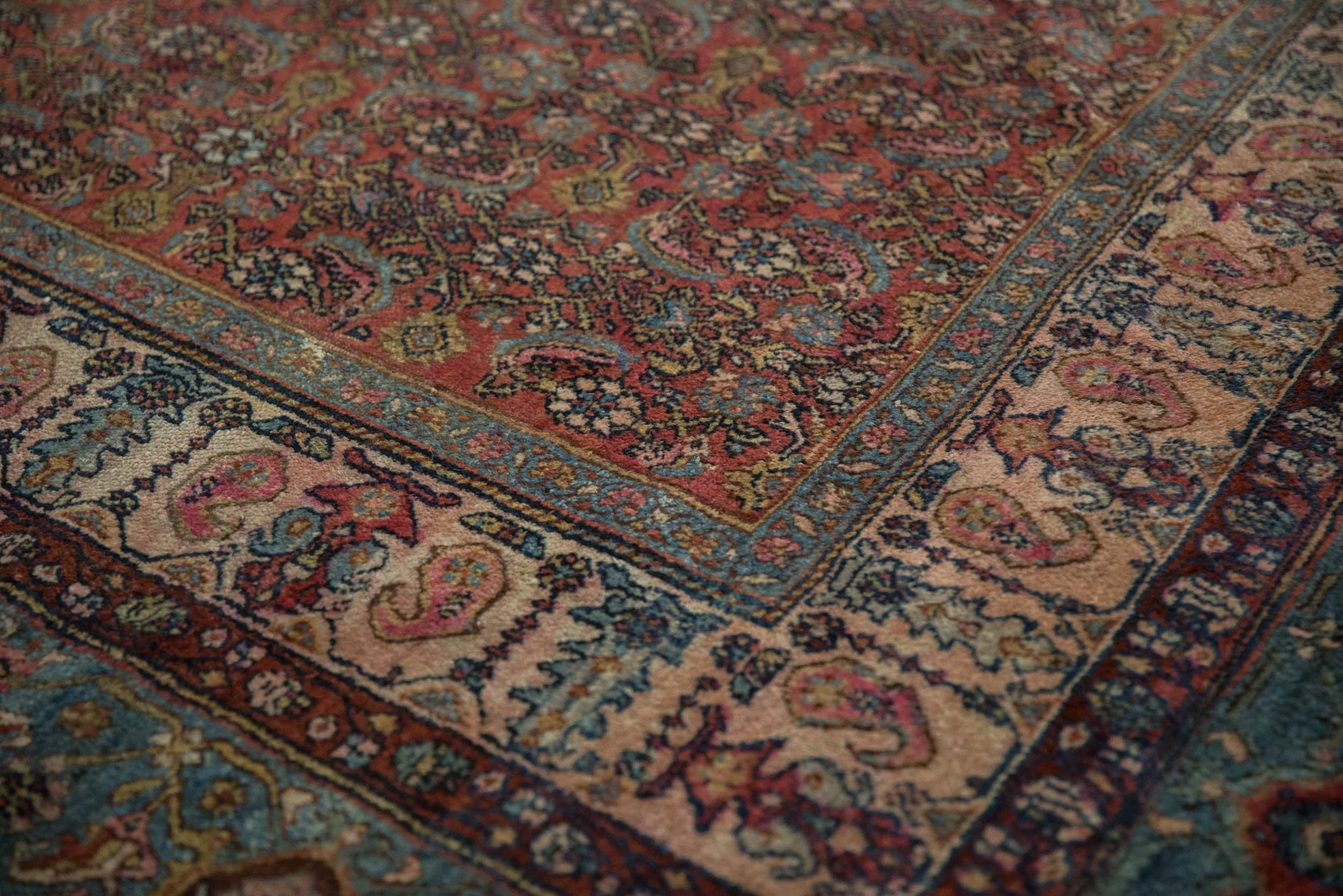 RESERVED 11.5x17 Vintage Bibikabad Carpet - Image 5