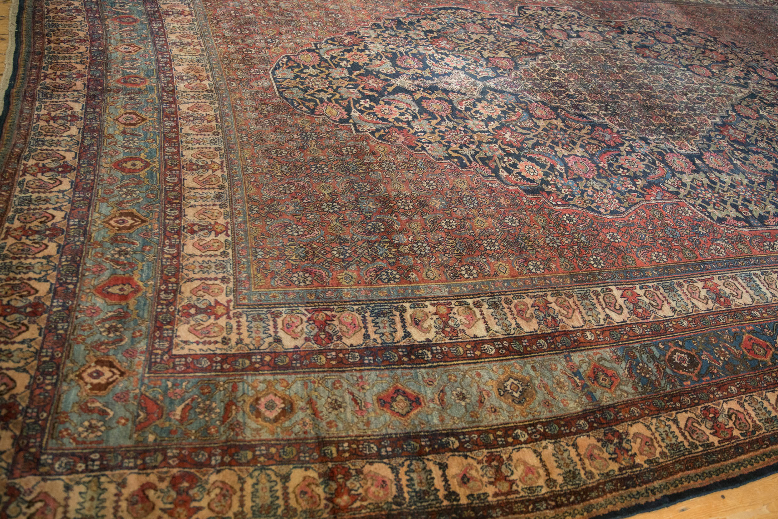 RESERVED 11.5x17 Vintage Bibikabad Carpet - Image 8