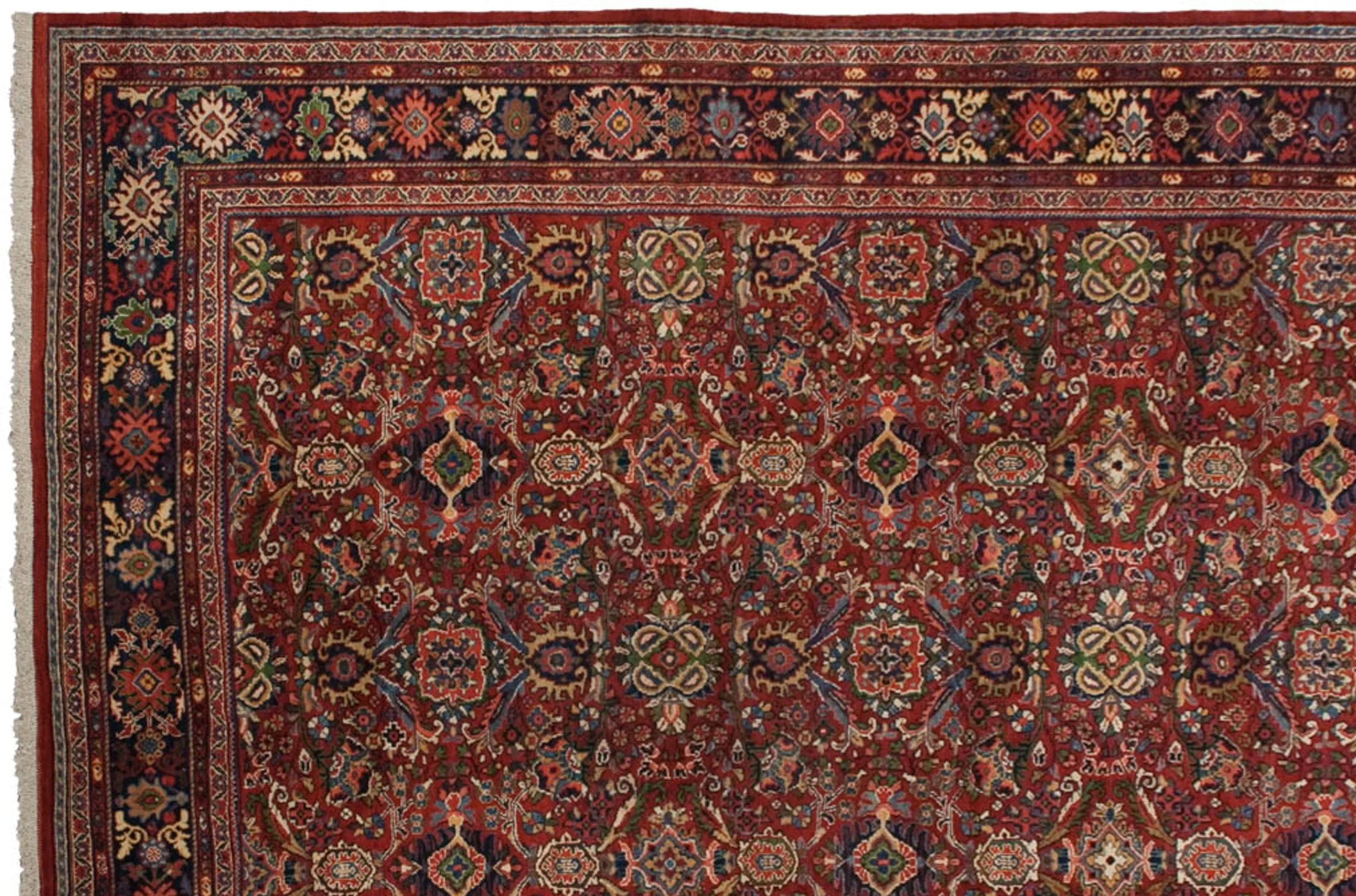 11.5x18.5 Vintage Mahal Carpet - Image 2