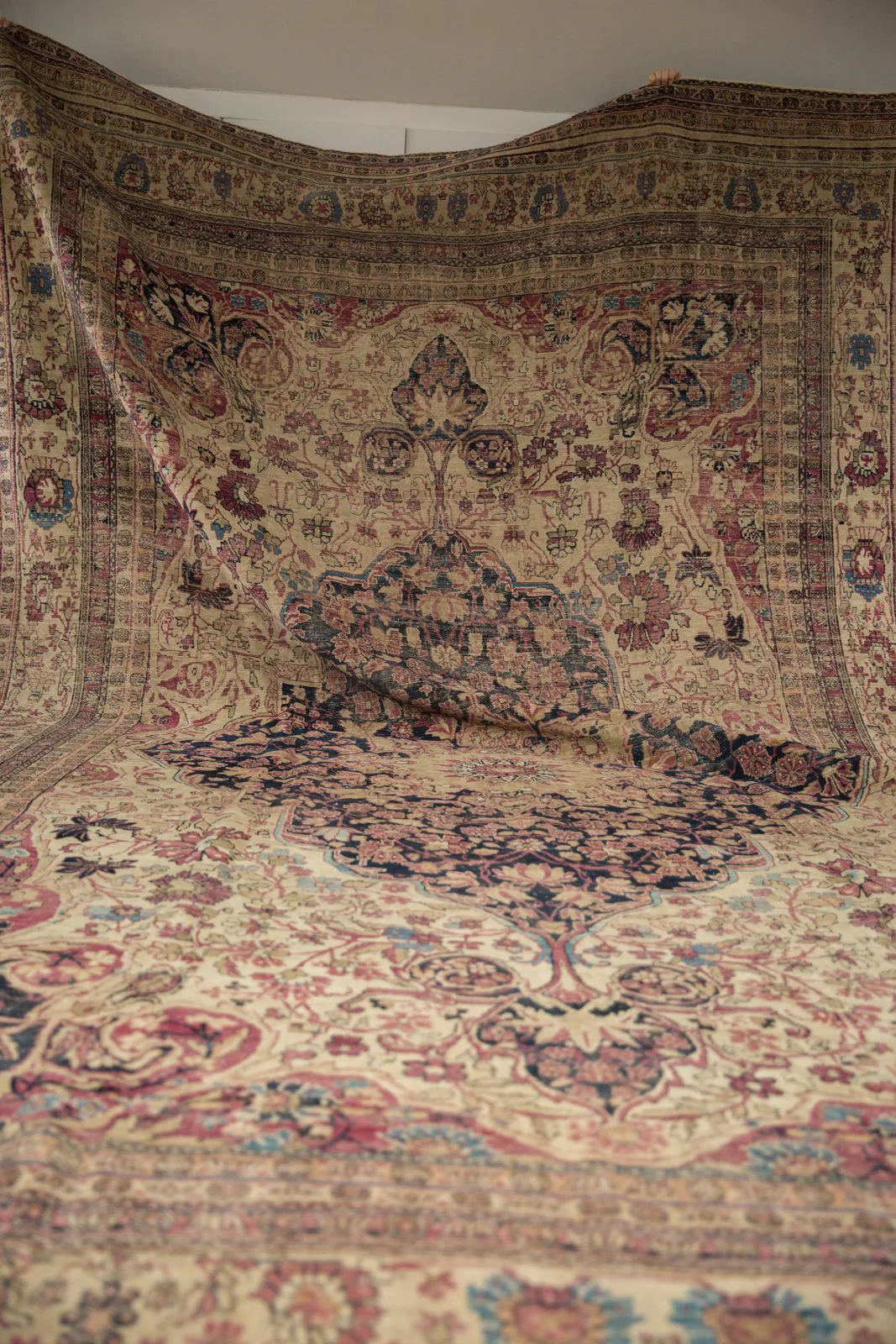 11.5x19.5 Antique Kermanshah Carpet - Image 20