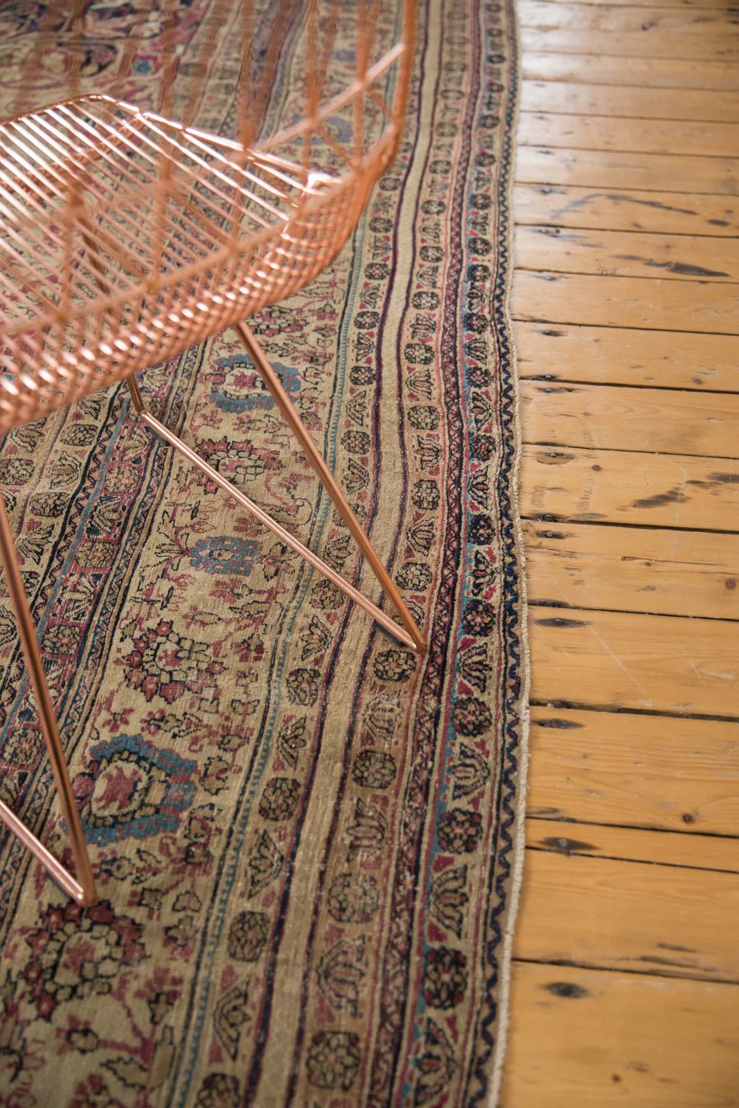 11.5x19.5 Antique Kermanshah Carpet - Image 7