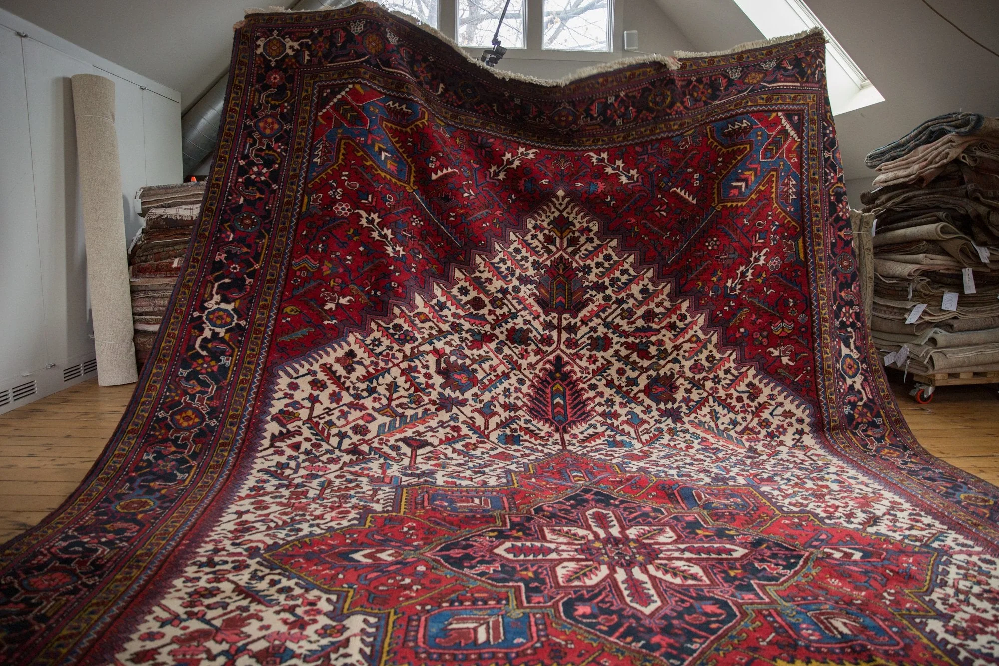 11.5x21.5 Vintage Mehrivan Carpet - Image 10