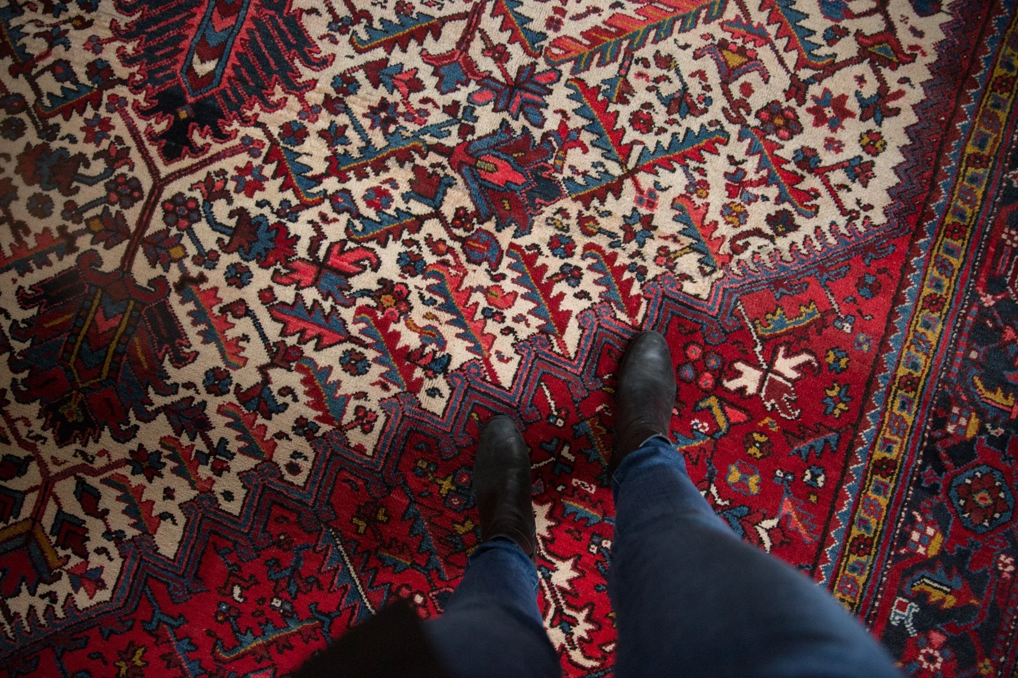 11.5x21.5 Vintage Mehrivan Carpet - Image 2