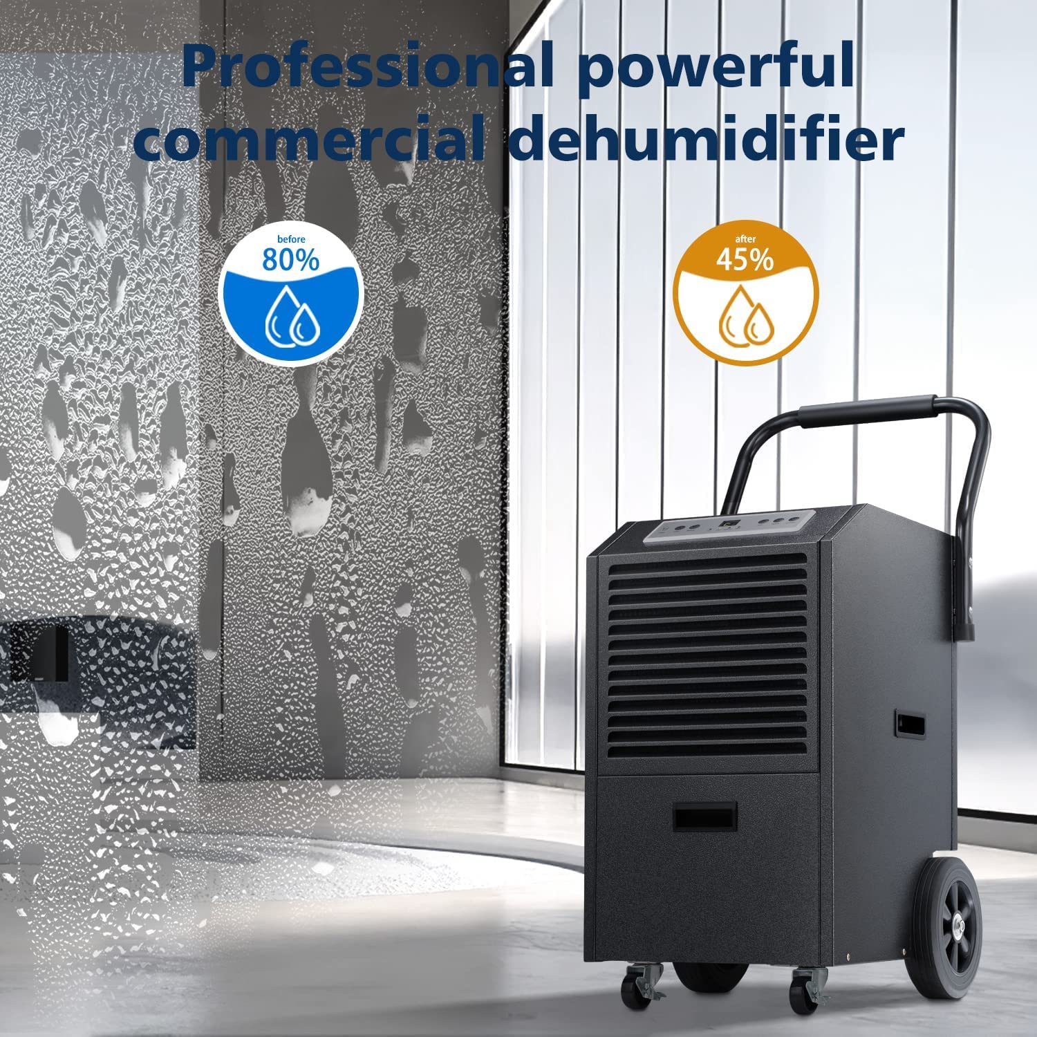 110 Pints Commercial Dehumidifier D4290E - Image 5