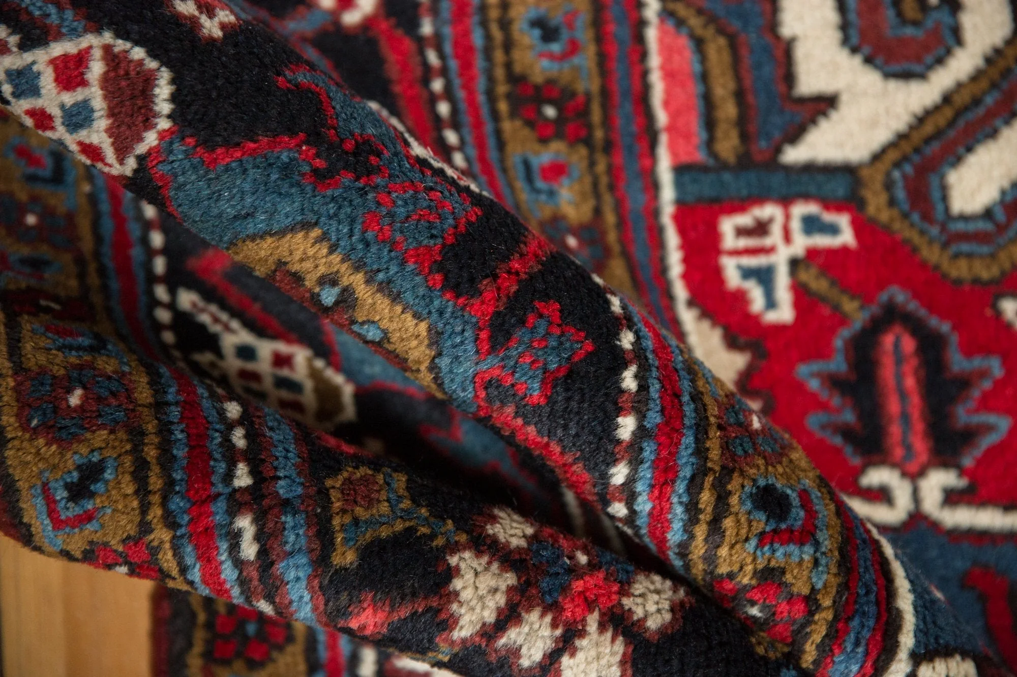 11x12 Vintage Mehrivan Square Carpet - Image 11