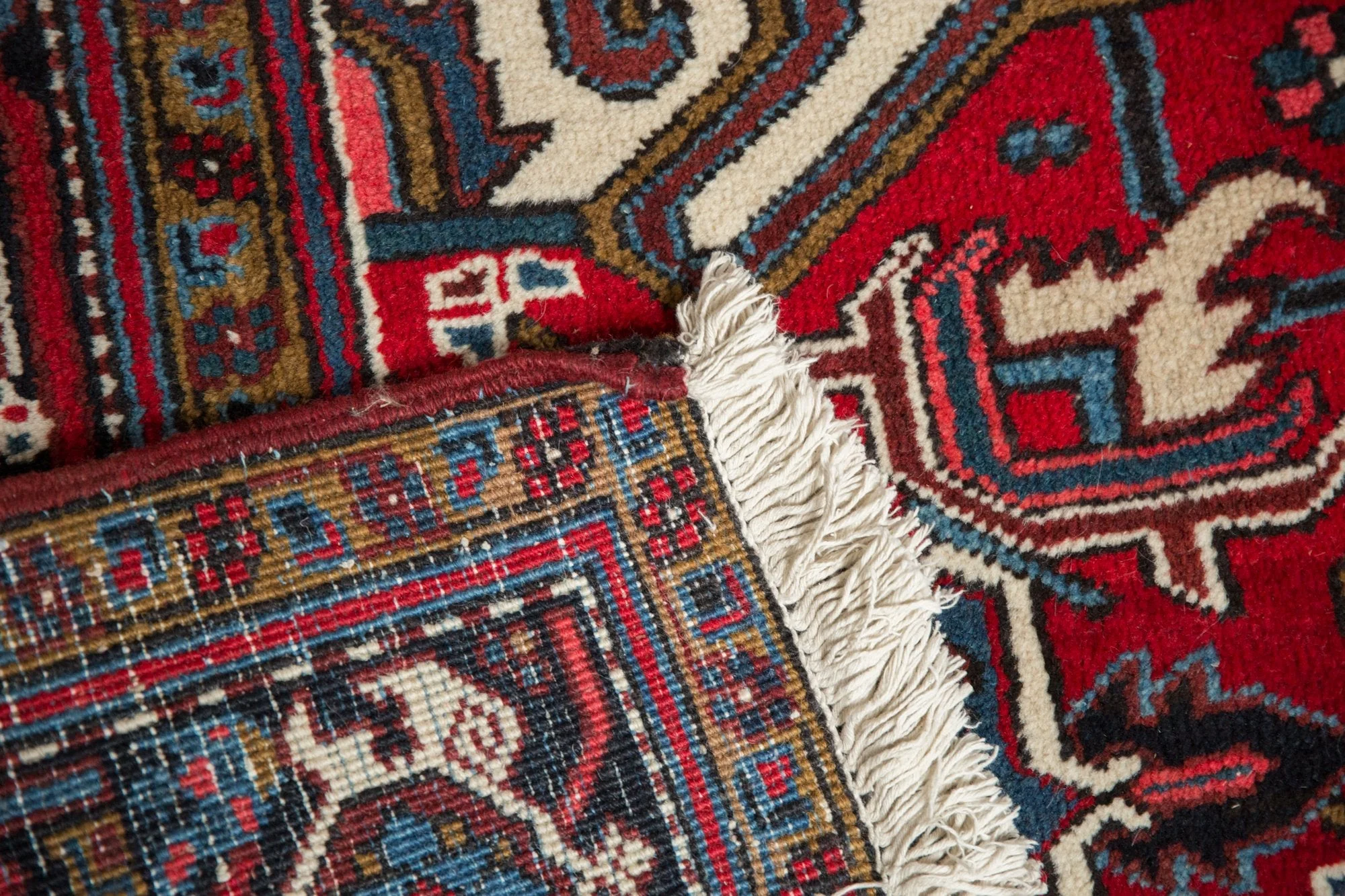 11x12 Vintage Mehrivan Square Carpet - Image 12