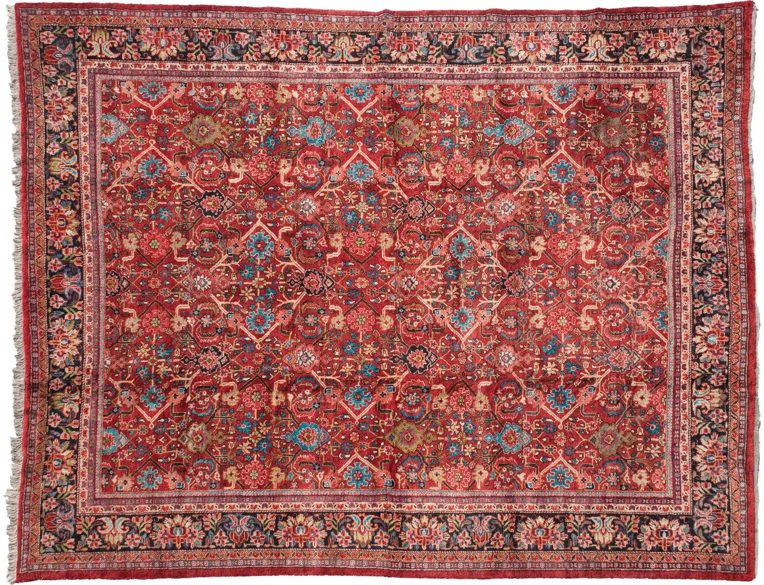 11x13.5 Vintage Mahal Carpet - Image 16