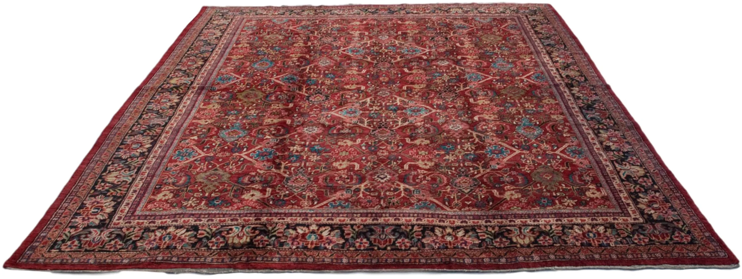 11x13.5 Vintage Mahal Carpet - Image 9