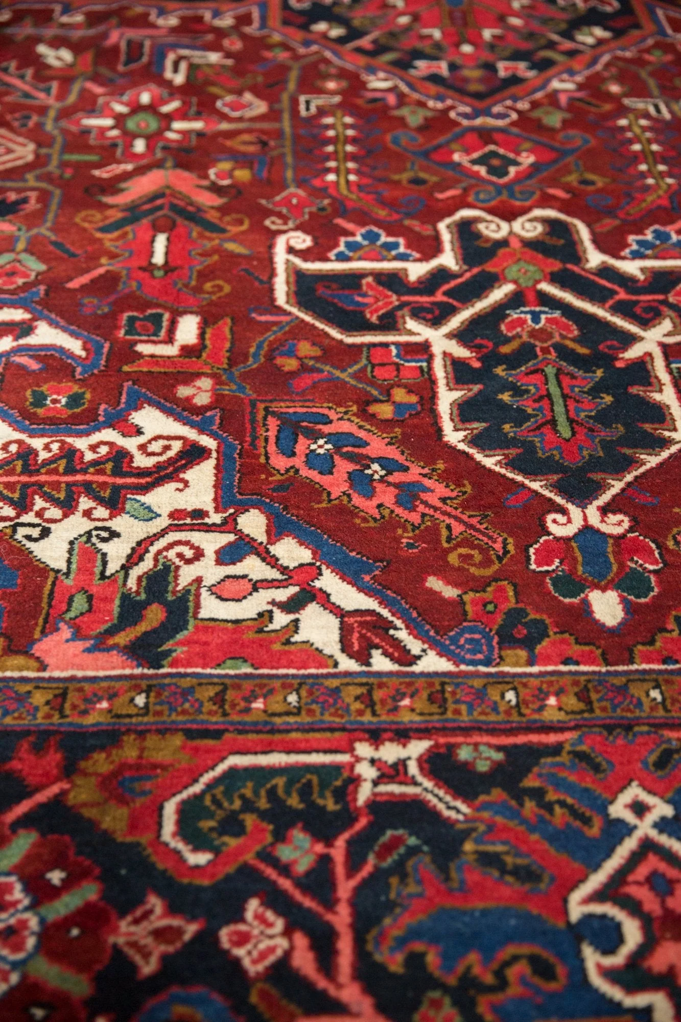 11x14.5 Vintage Ahar Carpet - Image 10