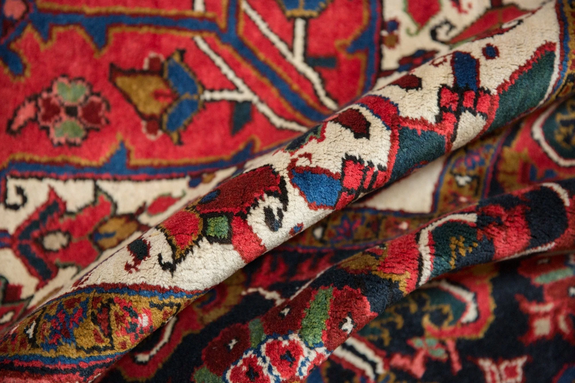 11x14.5 Vintage Ahar Carpet - Image 11