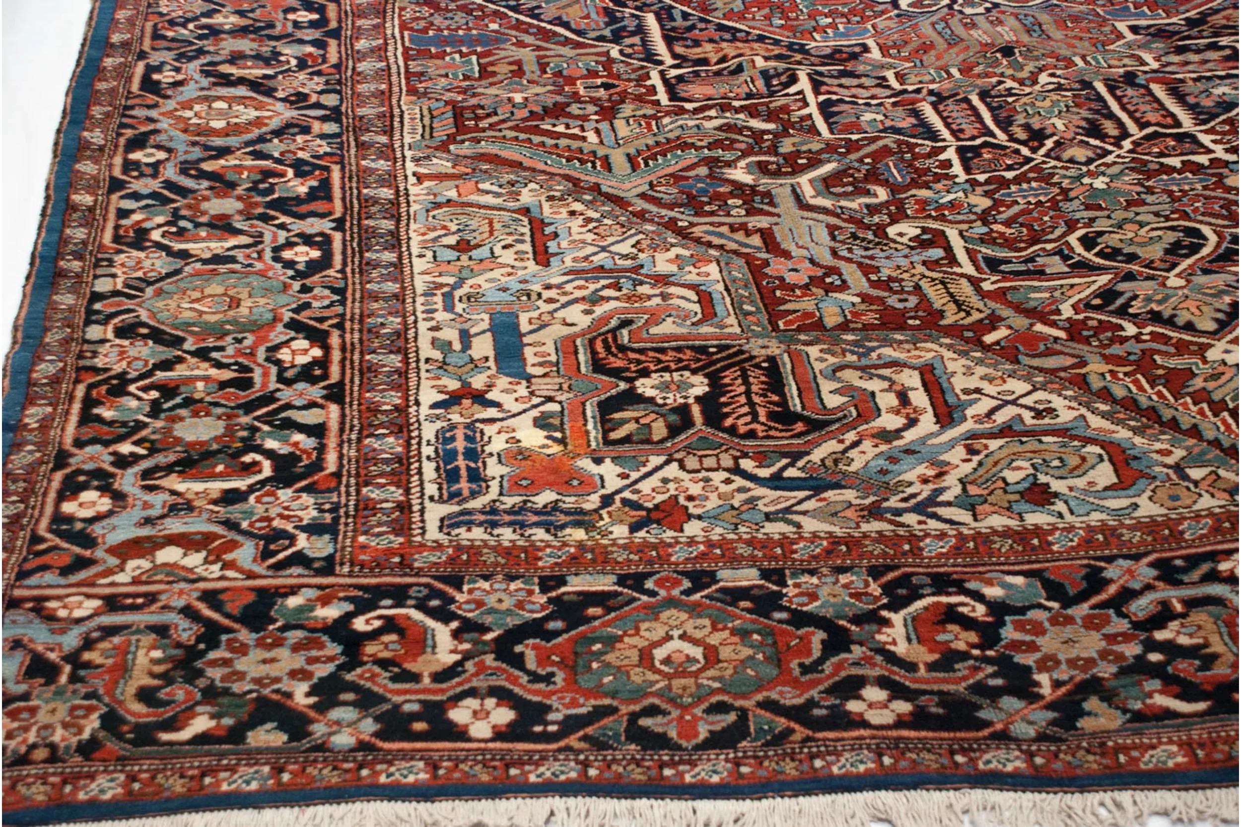 11x14.5 Vintage Bakshaish Carpet - Image 10