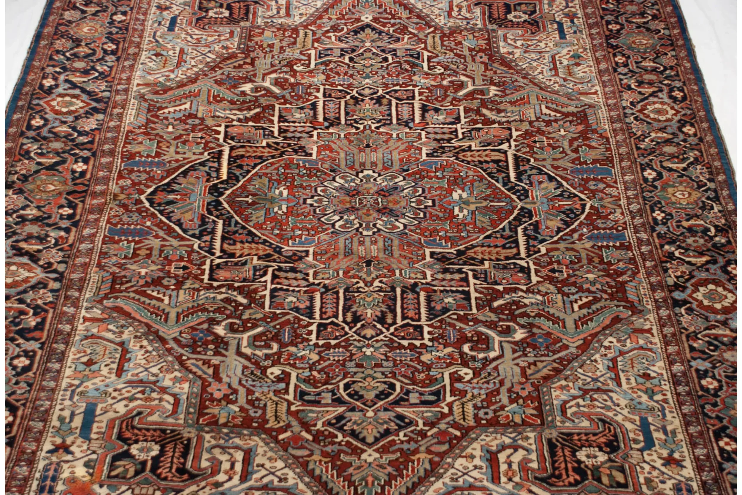 11x14.5 Vintage Bakshaish Carpet - Image 15