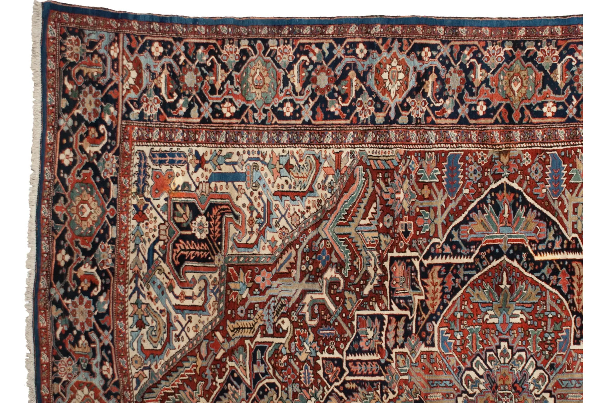 11x14.5 Vintage Bakshaish Carpet - Image 16