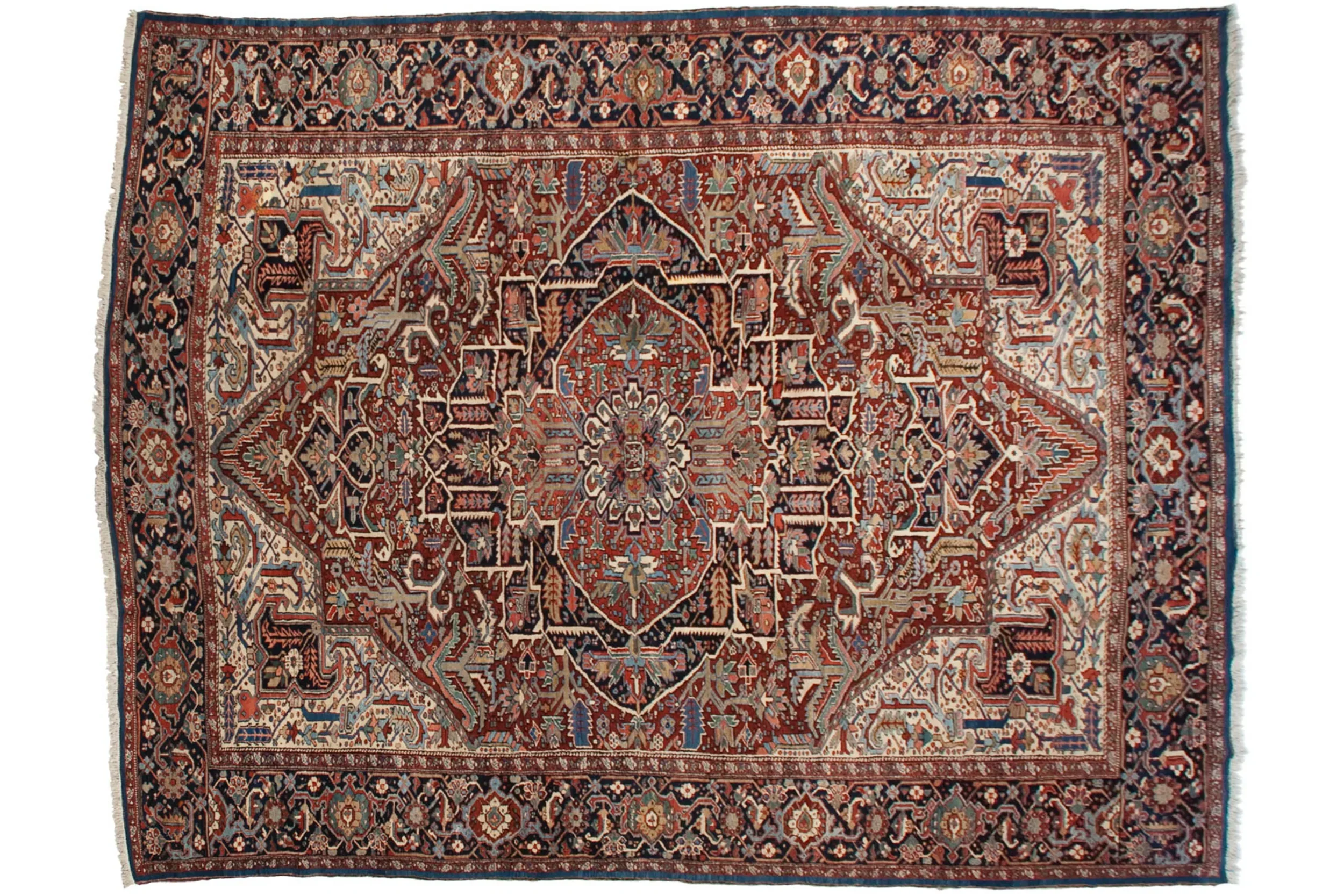 11x14.5 Vintage Bakshaish Carpet - Image 17