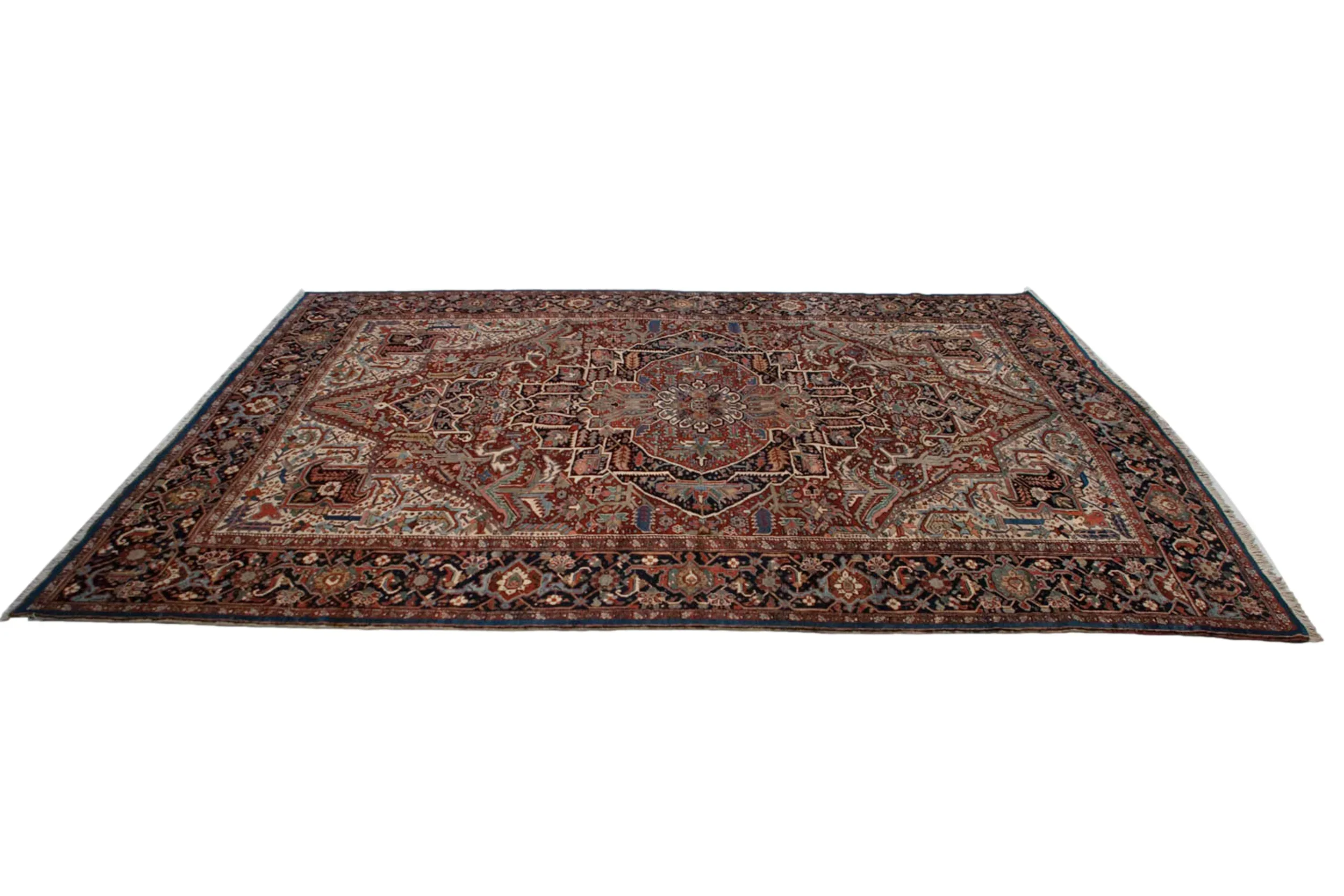 11x14.5 Vintage Bakshaish Carpet - Image 2