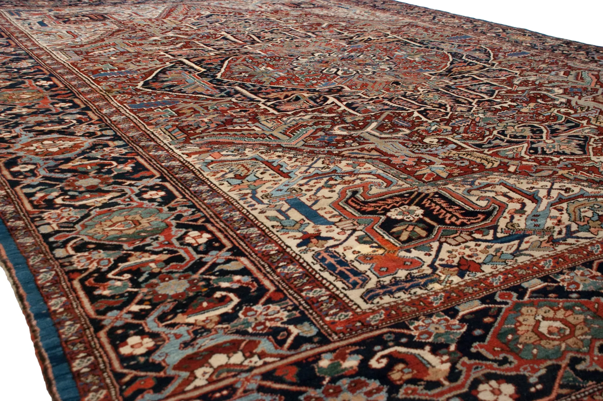 11x14.5 Vintage Bakshaish Carpet - Image 6