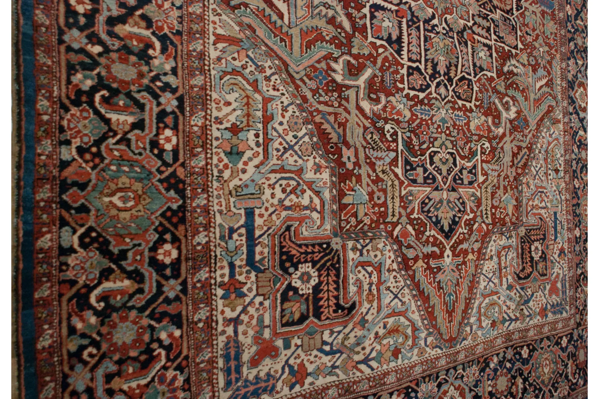 11x14.5 Vintage Bakshaish Carpet - Image 8