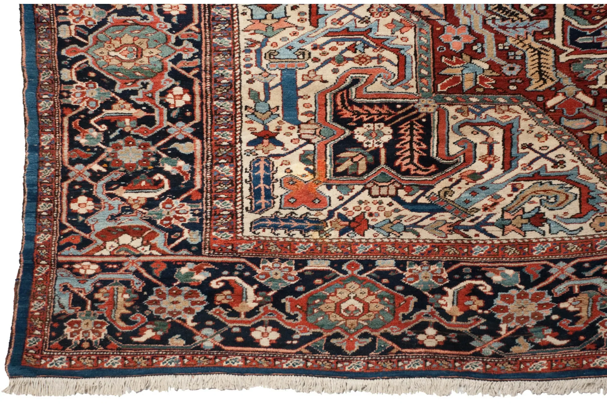 11x14.5 Vintage Bakshaish Carpet - Image 9