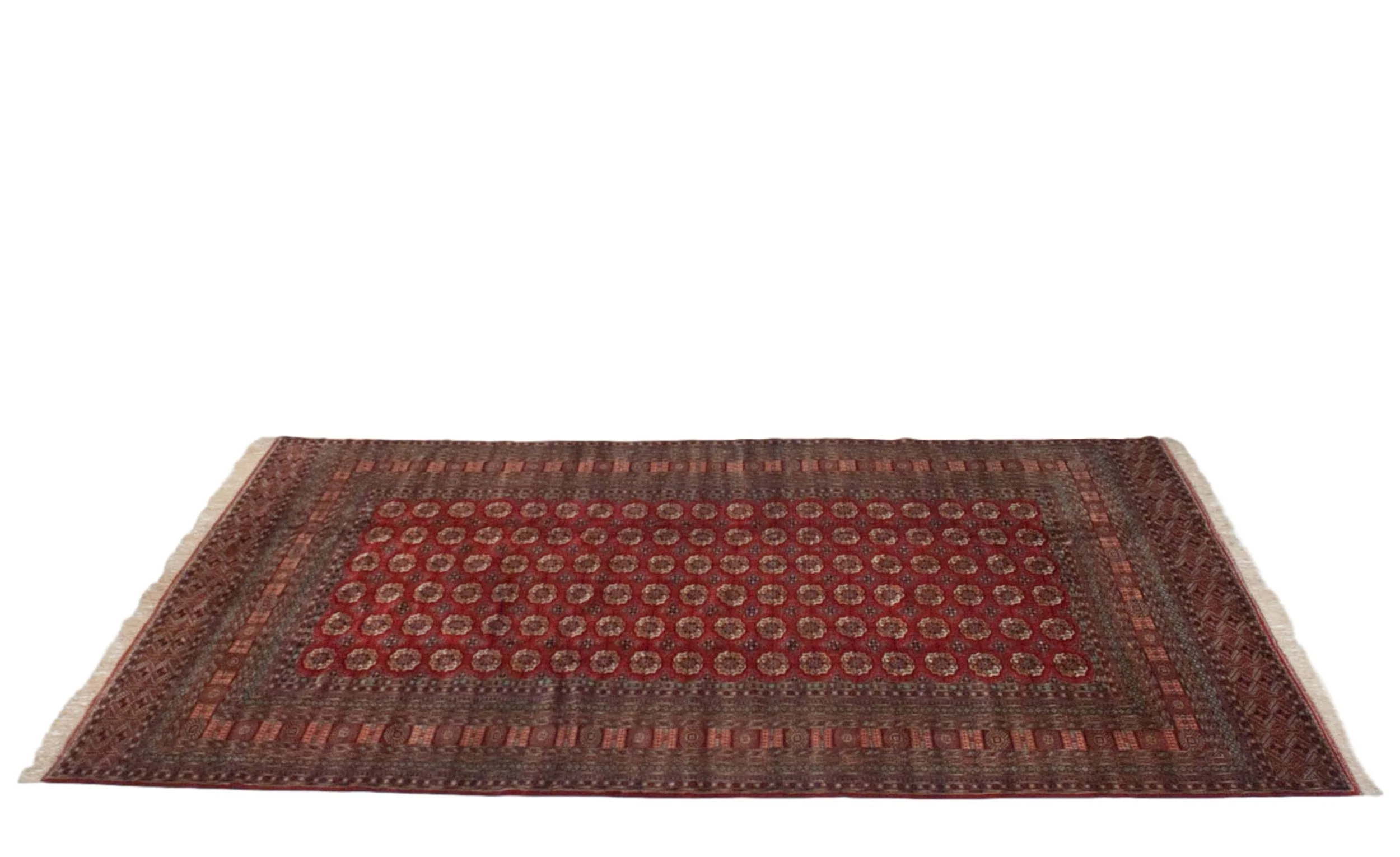 11x14 Vintage Fine Bokhara Carpet - Image 2