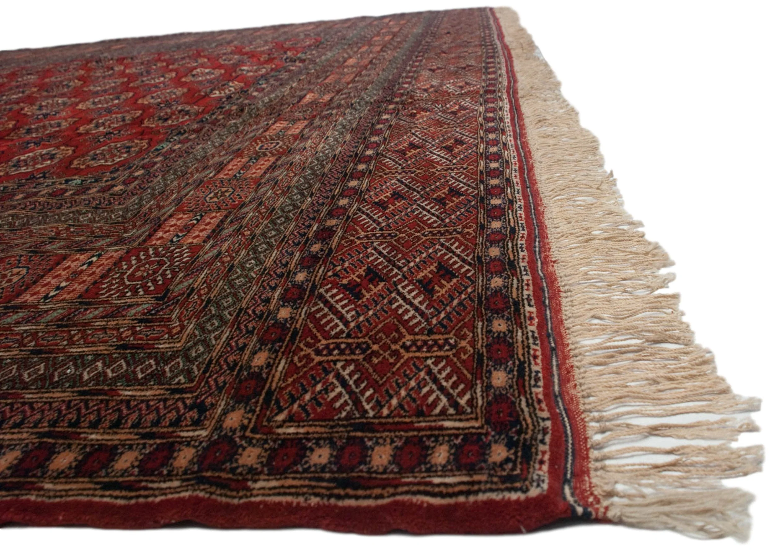 11x14 Vintage Fine Bokhara Carpet - Image 3