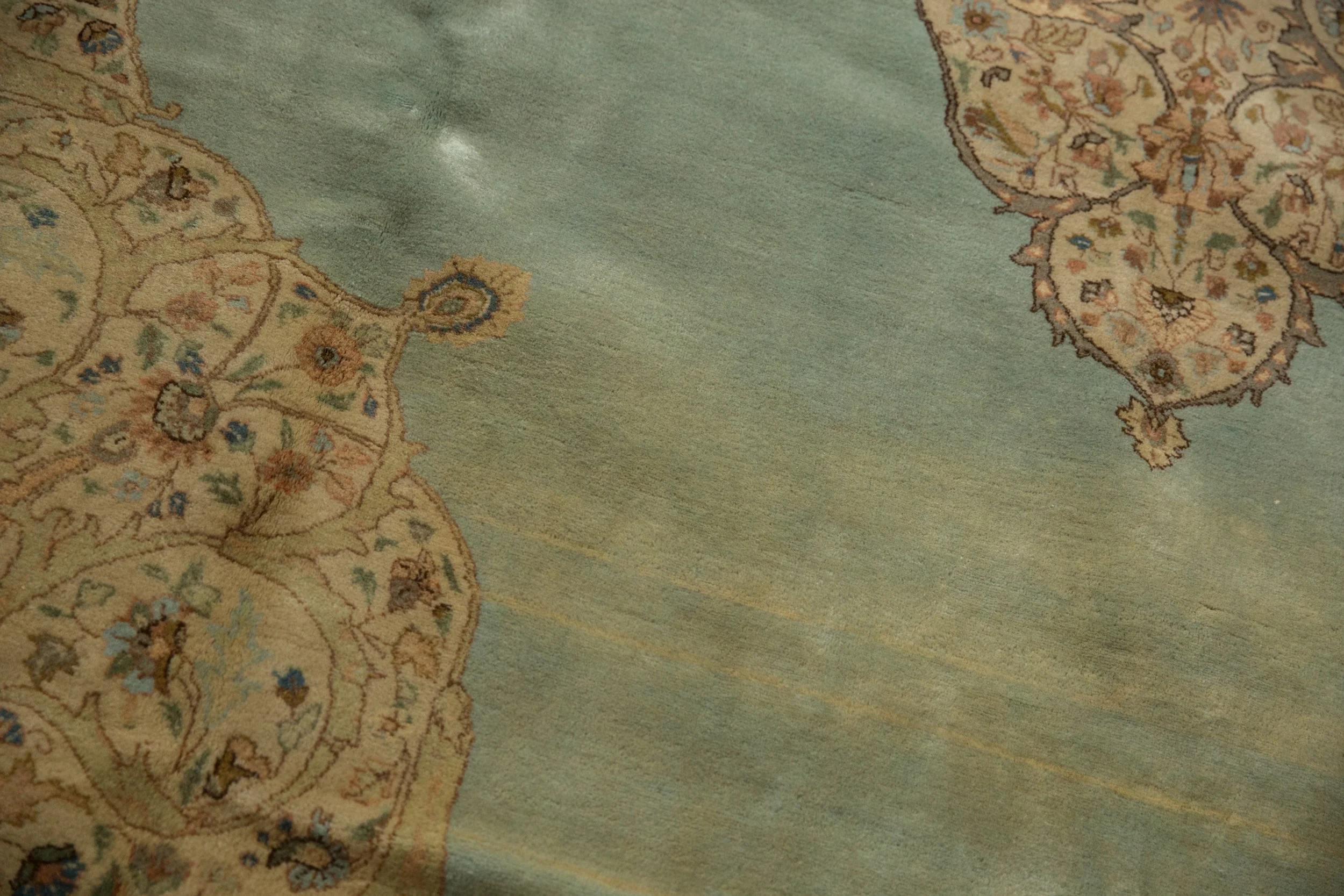 RESERVED 11x14 Vintage Tabriz Carpet - Image 9