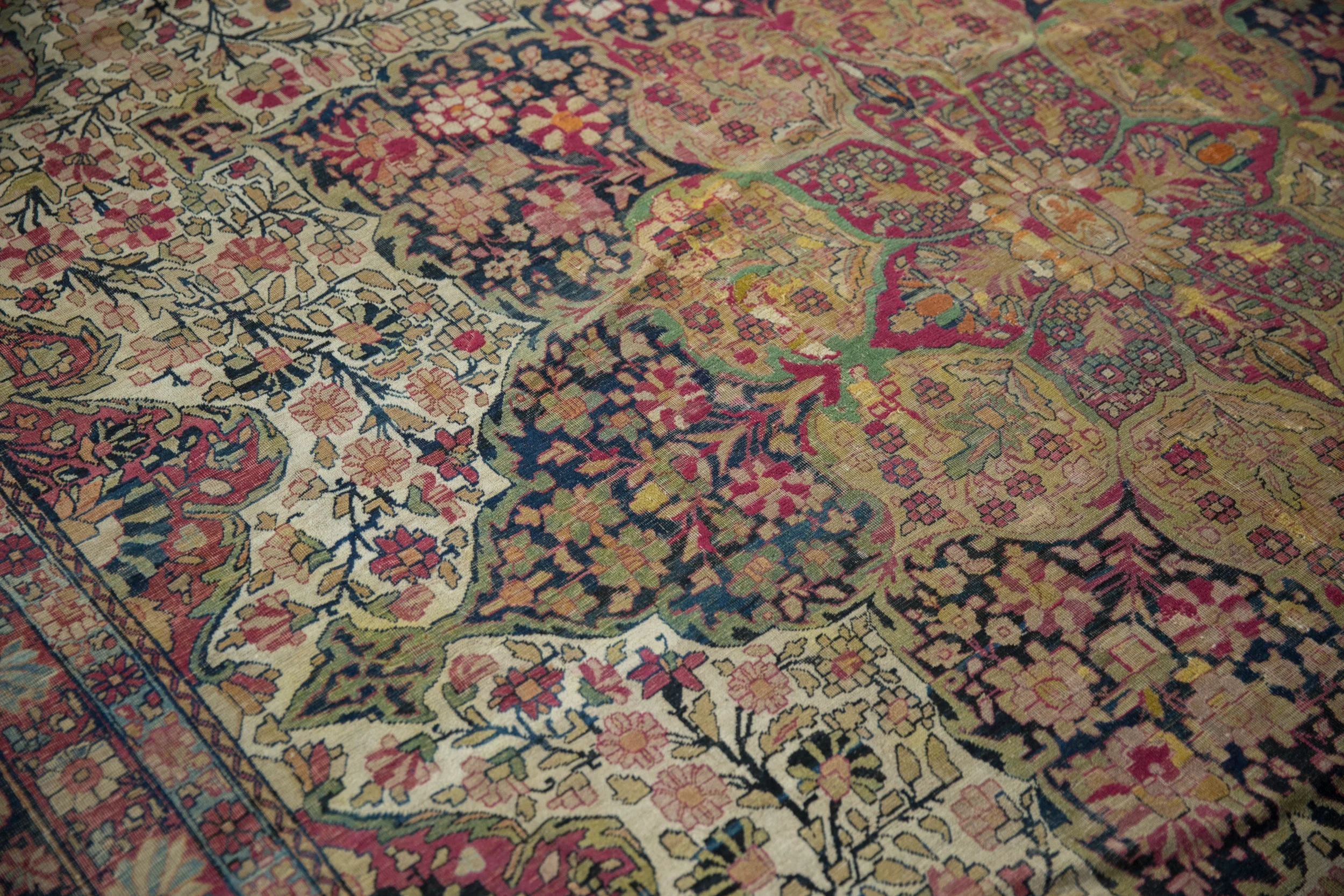 11x15 Antique Kermanshah Carpet - Image 10