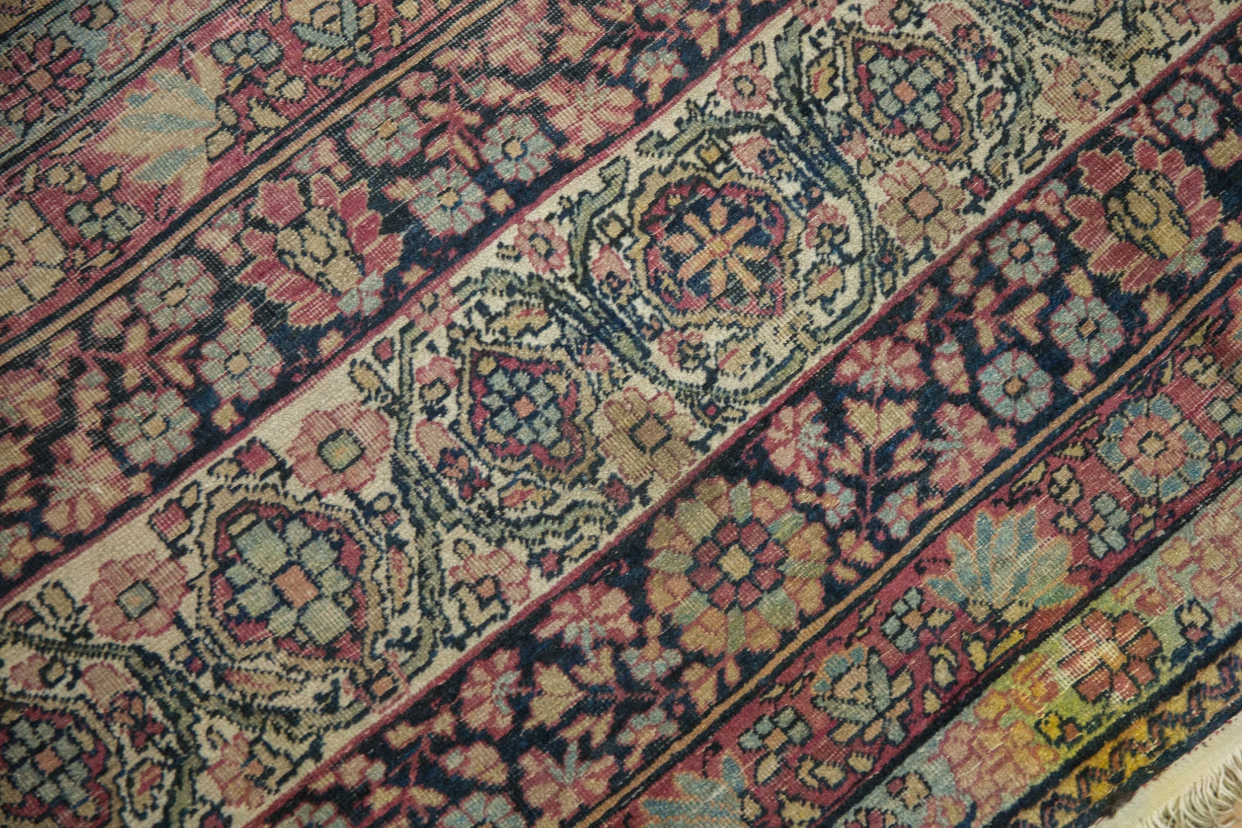 11x15 Antique Kermanshah Carpet - Image 13