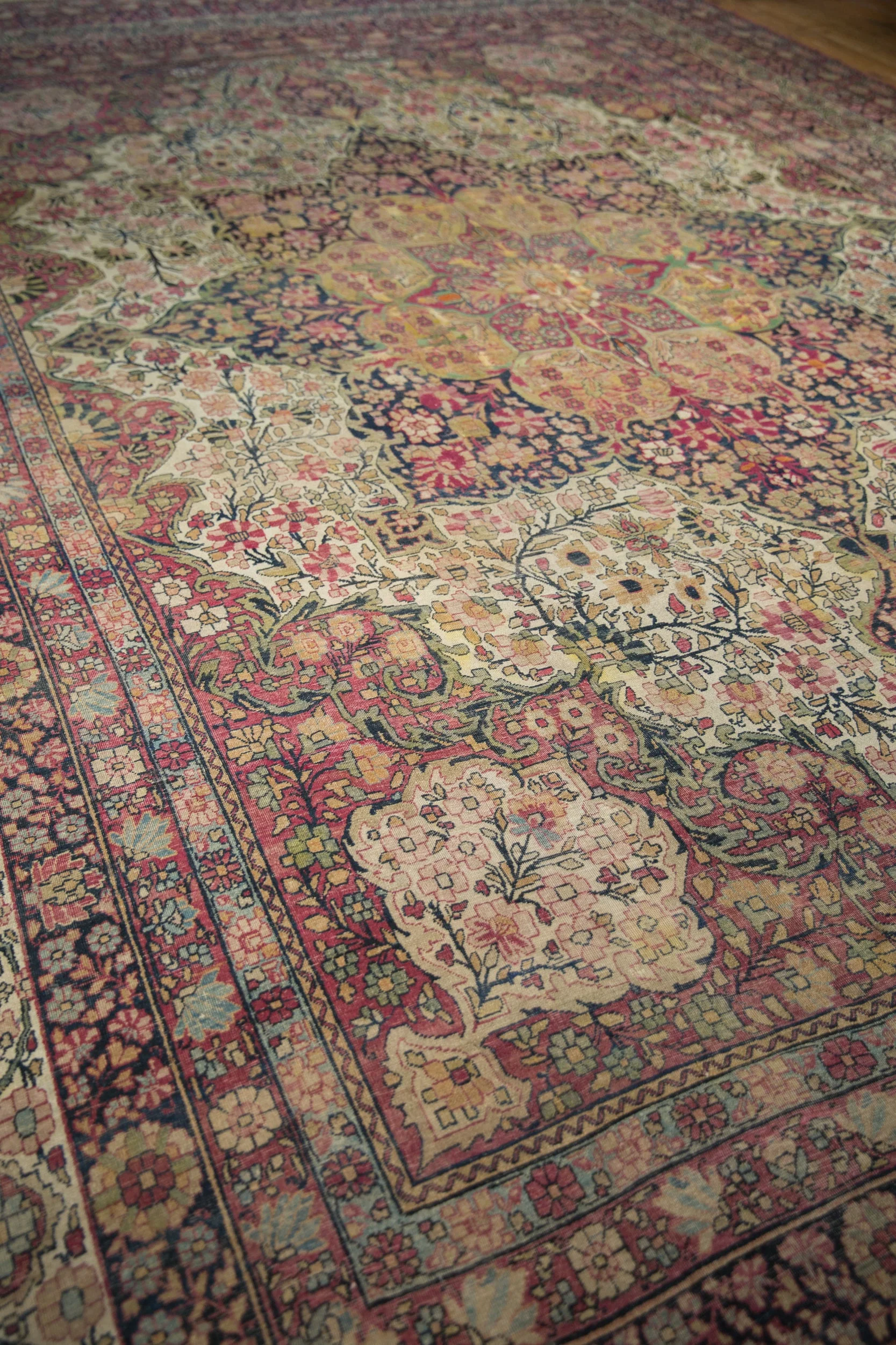 11x15 Antique Kermanshah Carpet - Image 14