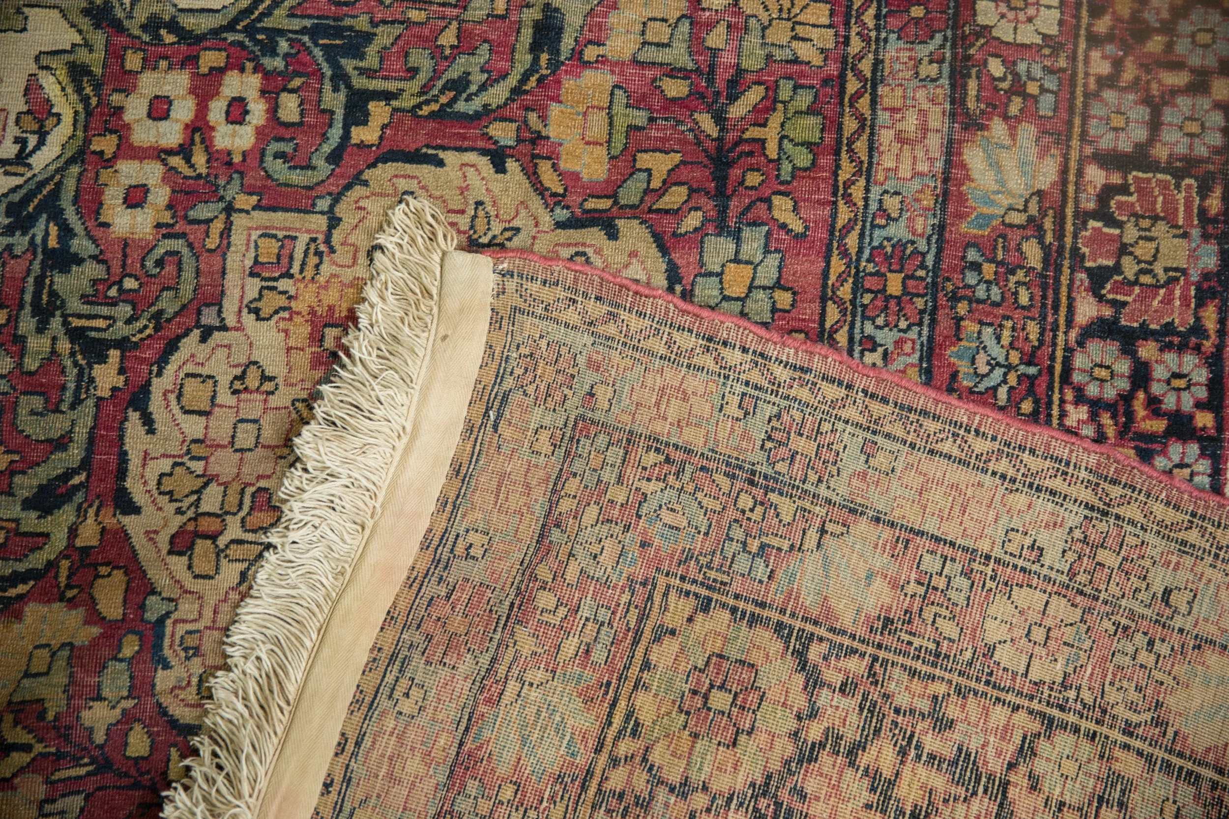 11x15 Antique Kermanshah Carpet - Image 17