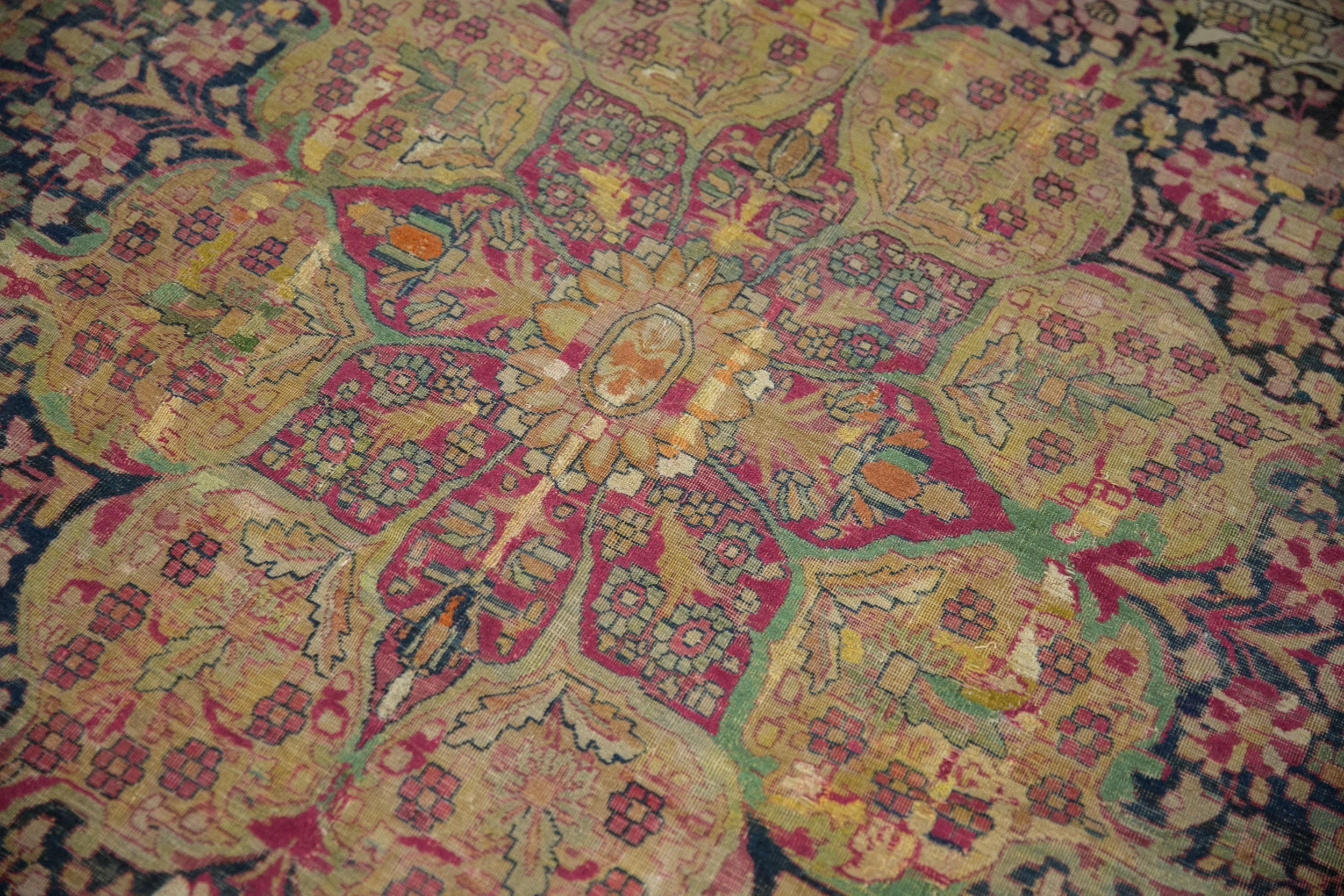 11x15 Antique Kermanshah Carpet - Image 18