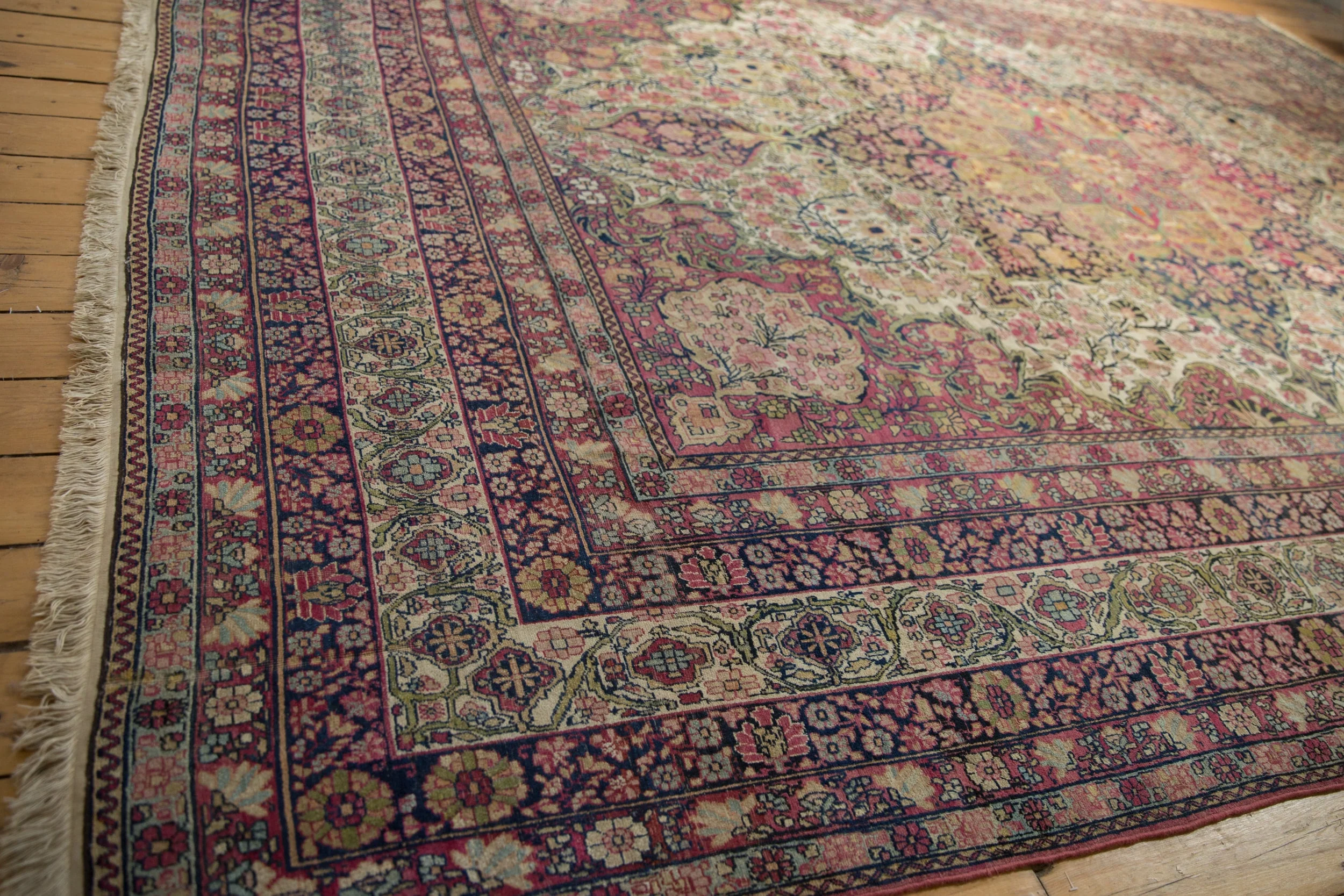 11x15 Antique Kermanshah Carpet - Image 6