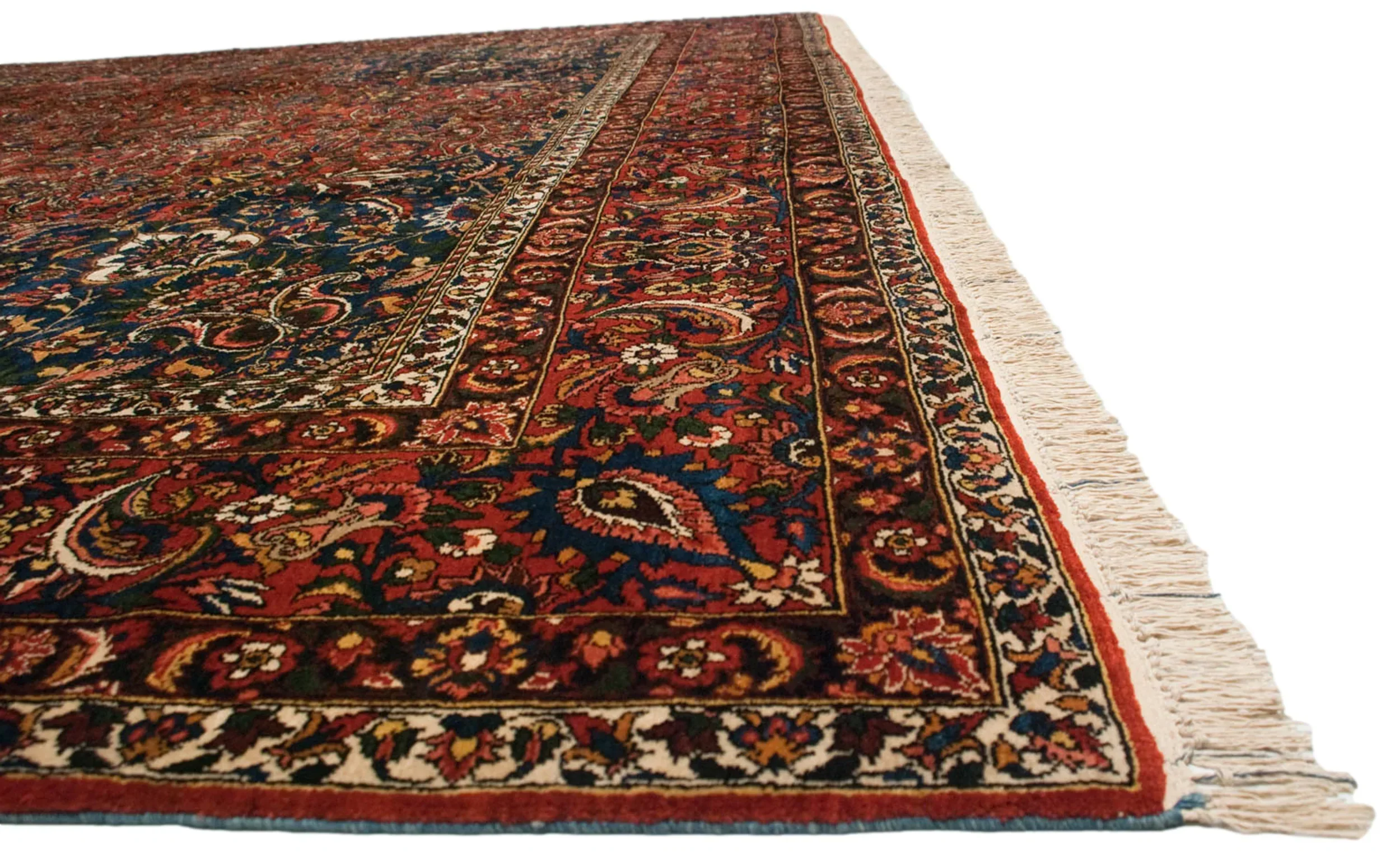 11x15 Vintage Bakhtiari Carpet - Image 3