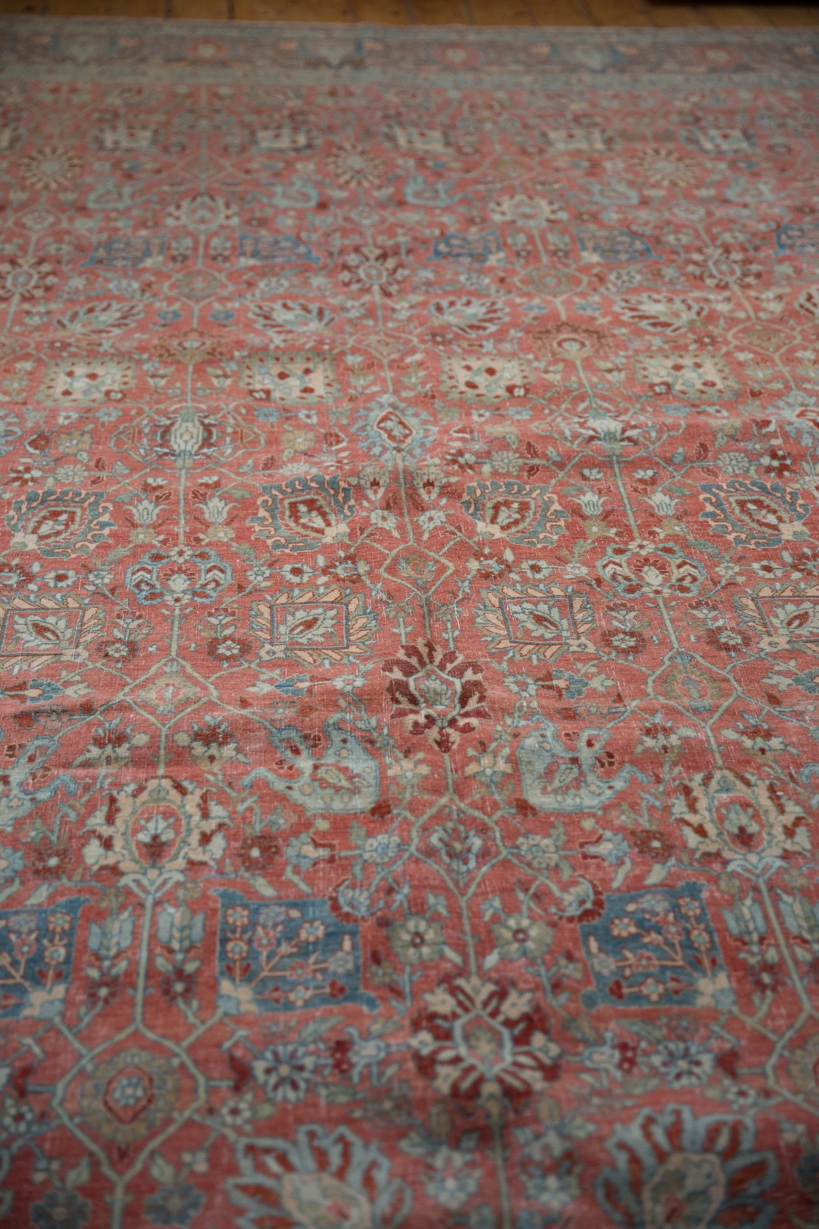 11x18 Vintage Distressed Bijar Carpet - Image 11