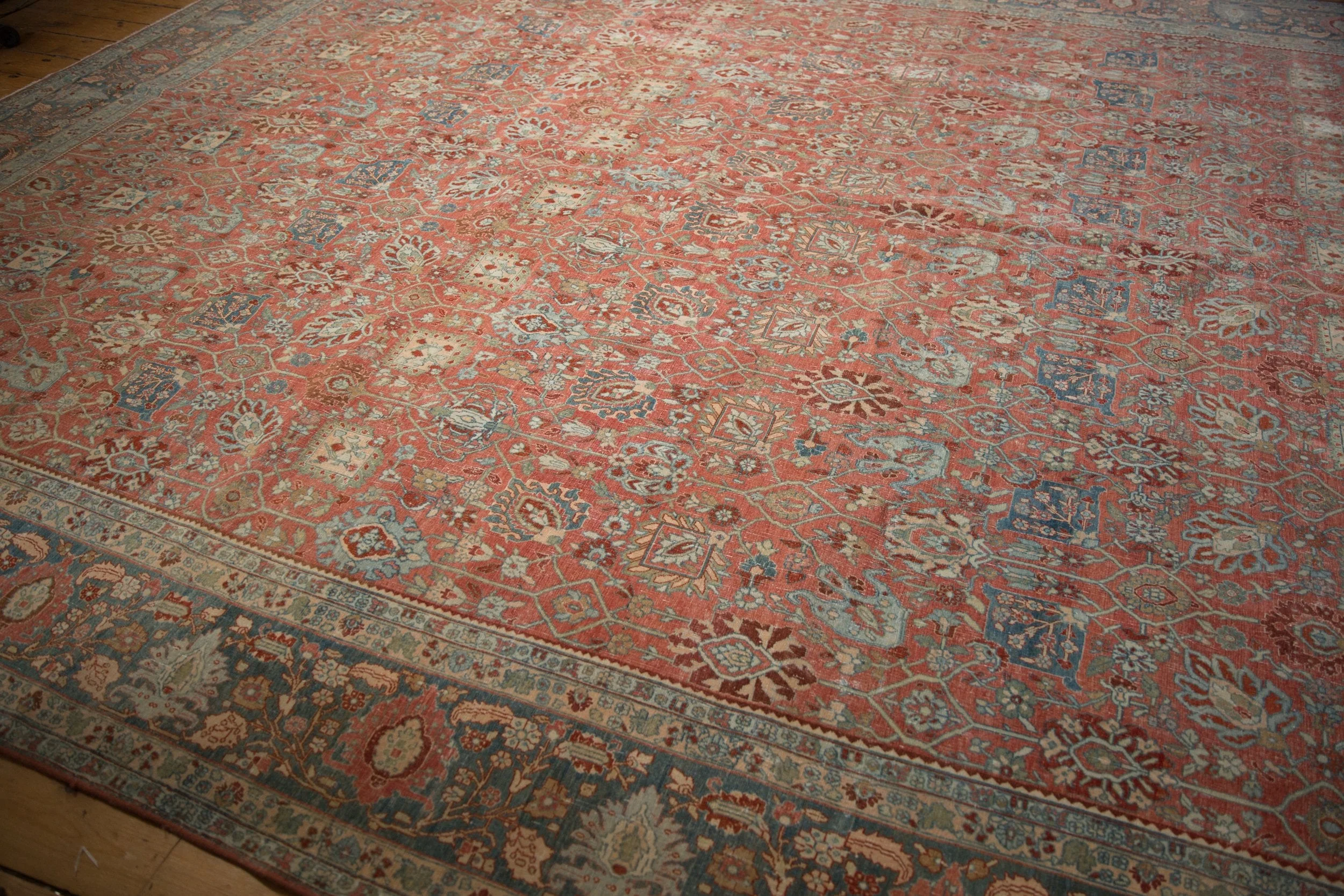 11x18 Vintage Distressed Bijar Carpet - Image 4