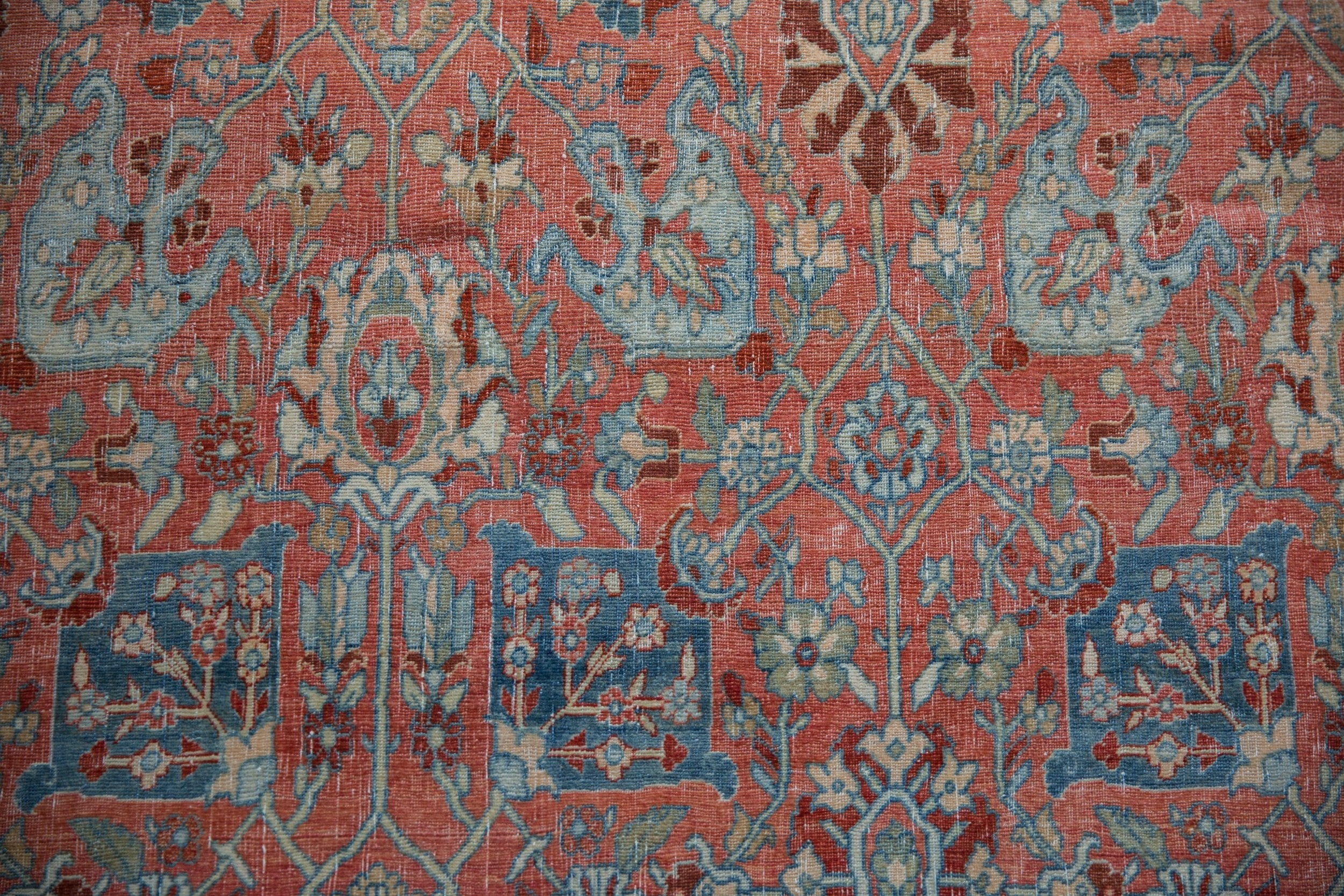11x18 Vintage Distressed Bijar Carpet - Image 8