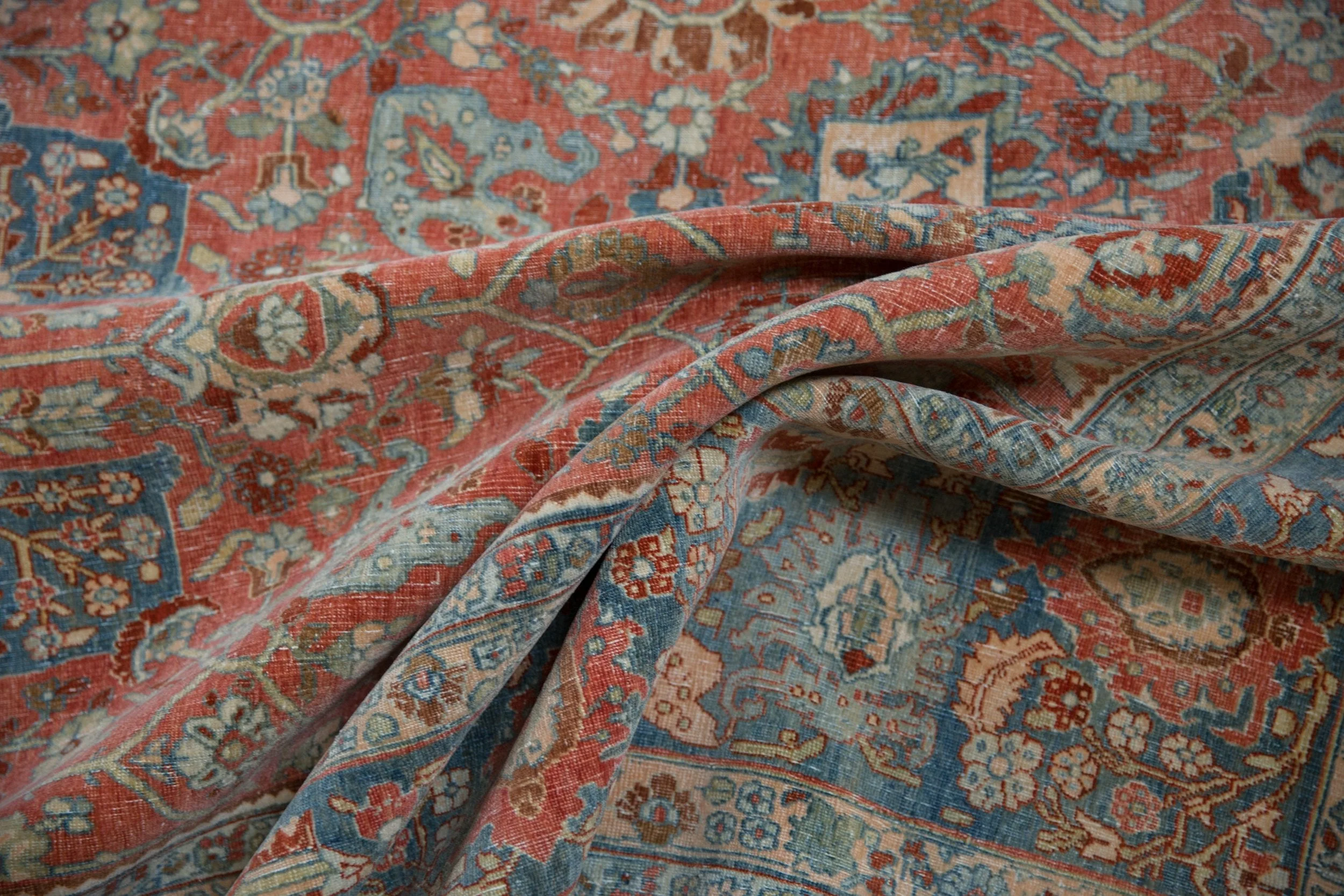 11x18 Vintage Distressed Bijar Carpet - Image 9